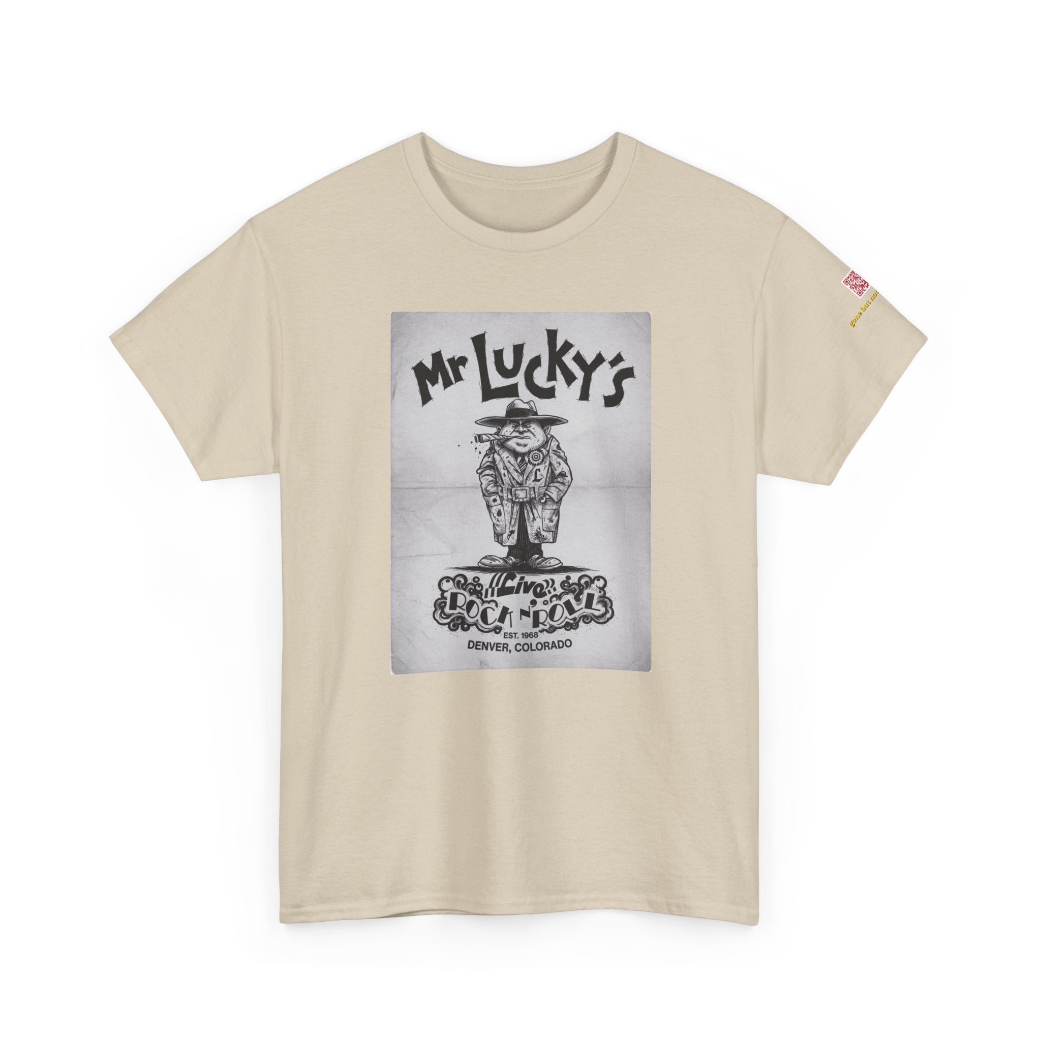 Mr Luckys B/W flyer - vintage Metro Denver gear