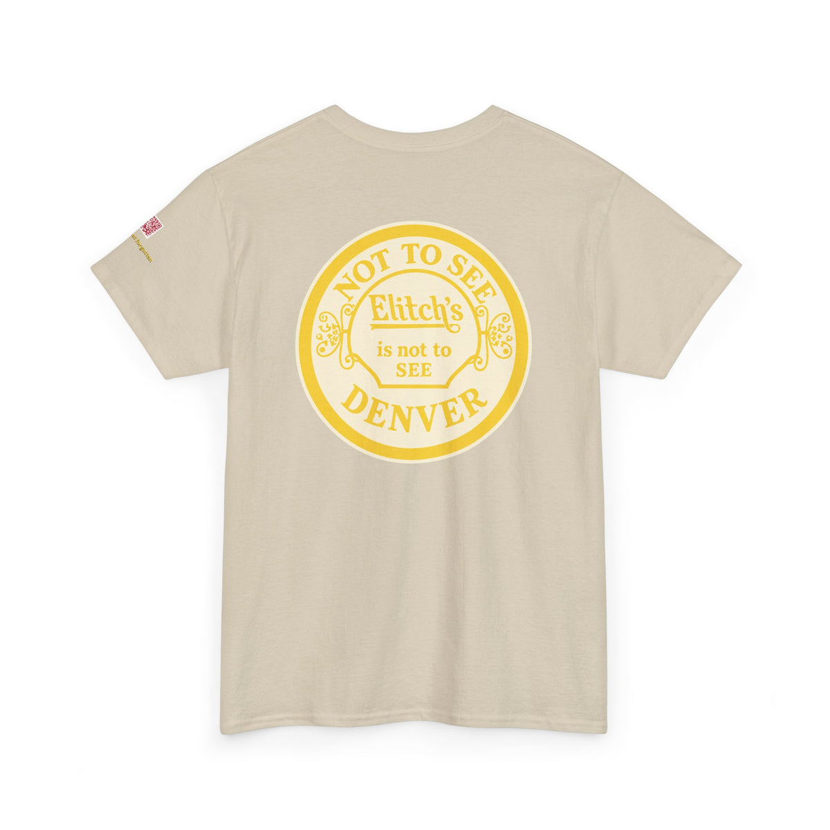 ELITCH GARDENS YELLOW - vintage Colorado gear