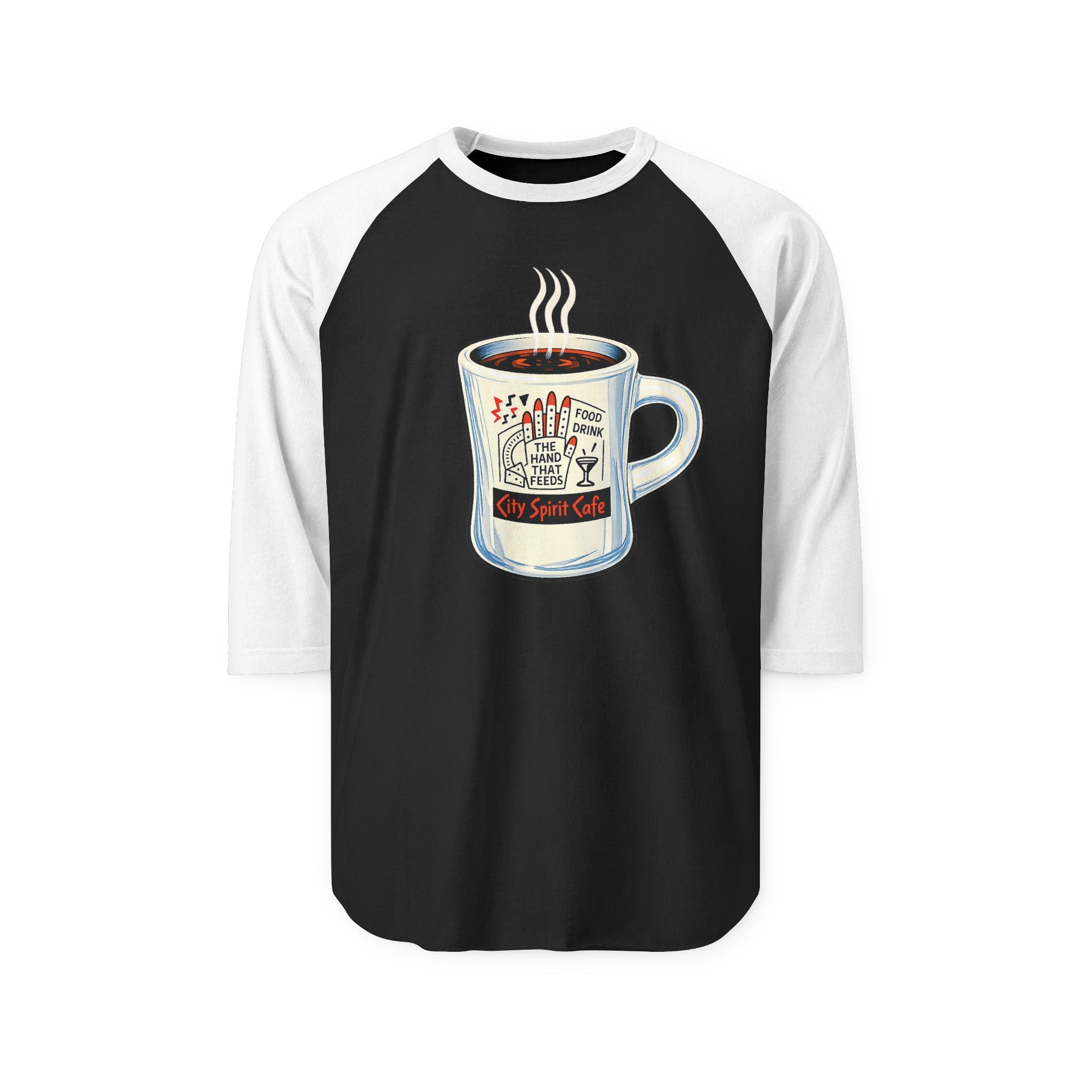 CITY SPIRIT CAFE | Retro Baseball Tee