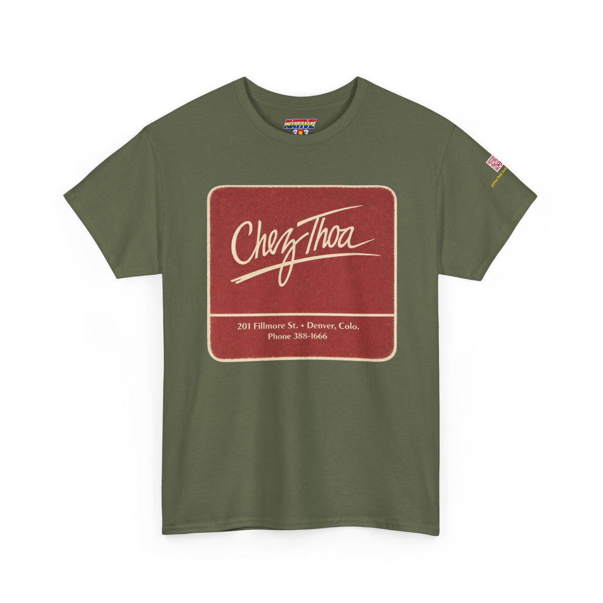 Chez Thoa restaurant - vintage Denver gear