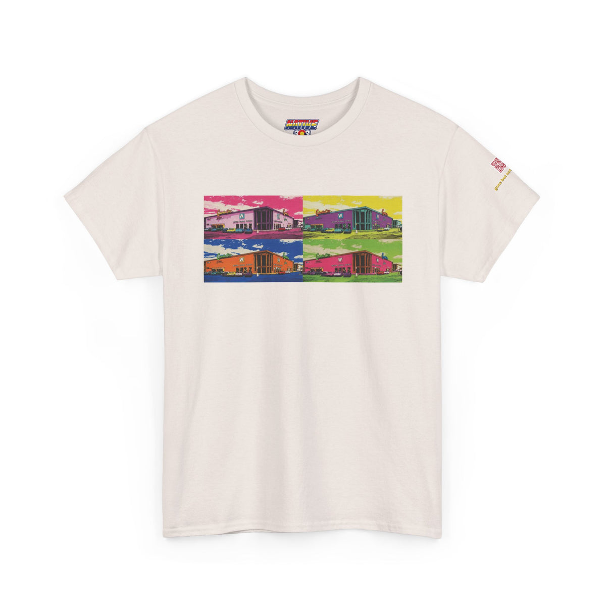 Cinderella City pop-art collage - vintage Denver gear