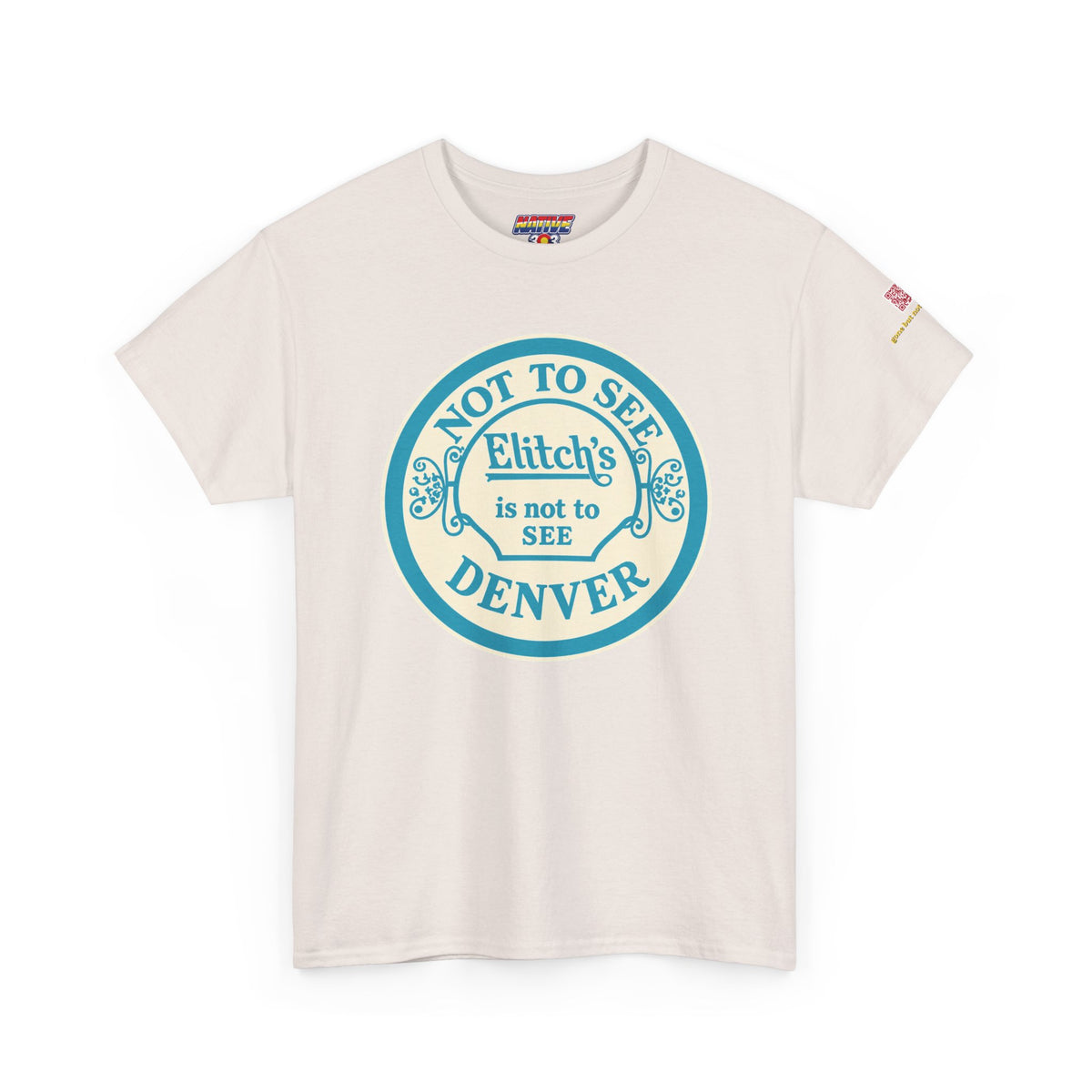 Elitch Gardens TURQUOISE- vintage Denver gear