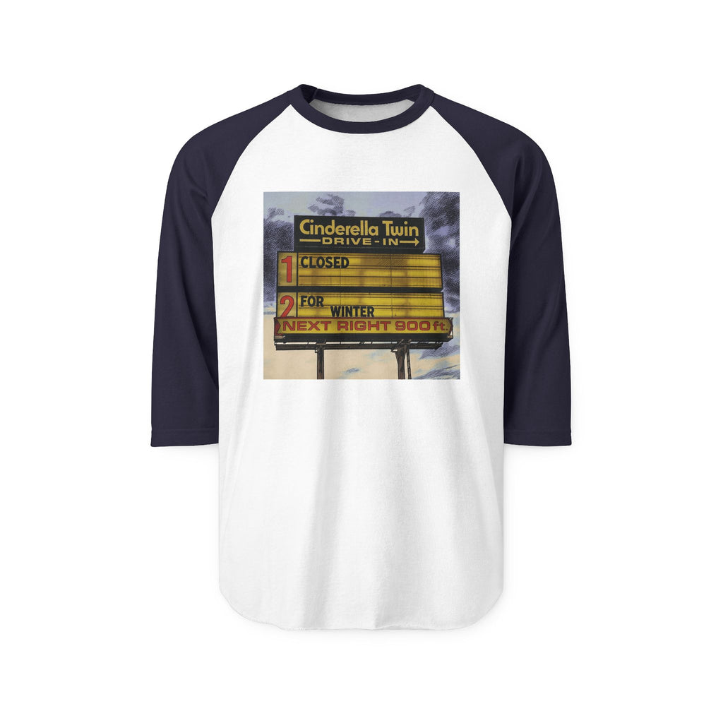 CINDERELLA TWIN DRIVE IN | Retro Baseball Tee
