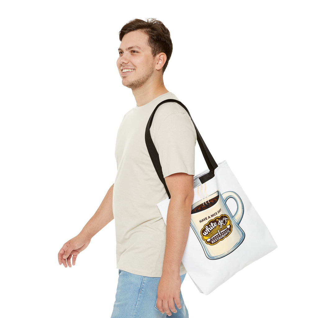 White Spot Mug Tote