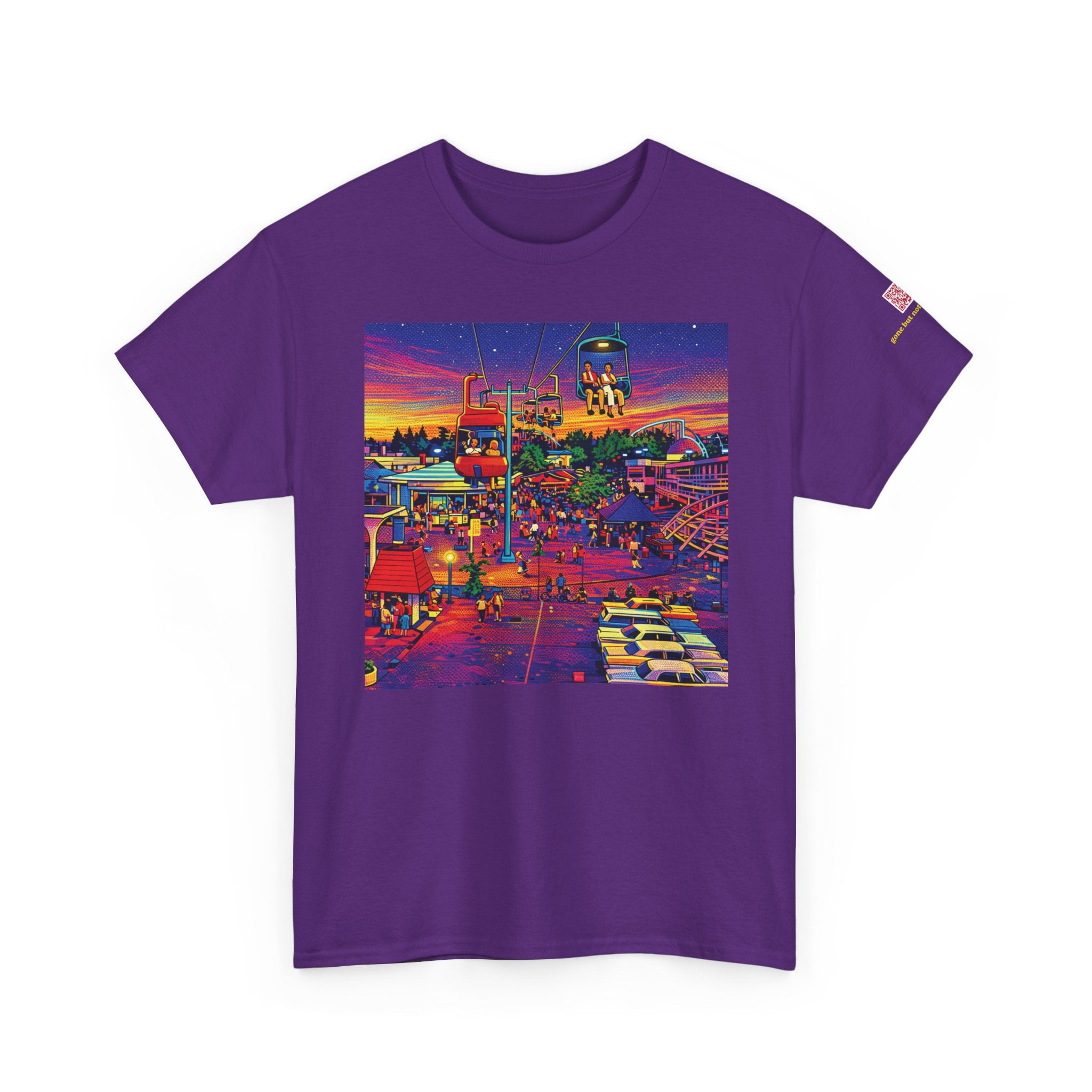 Elitchs neon pop art - vintage Denver gear