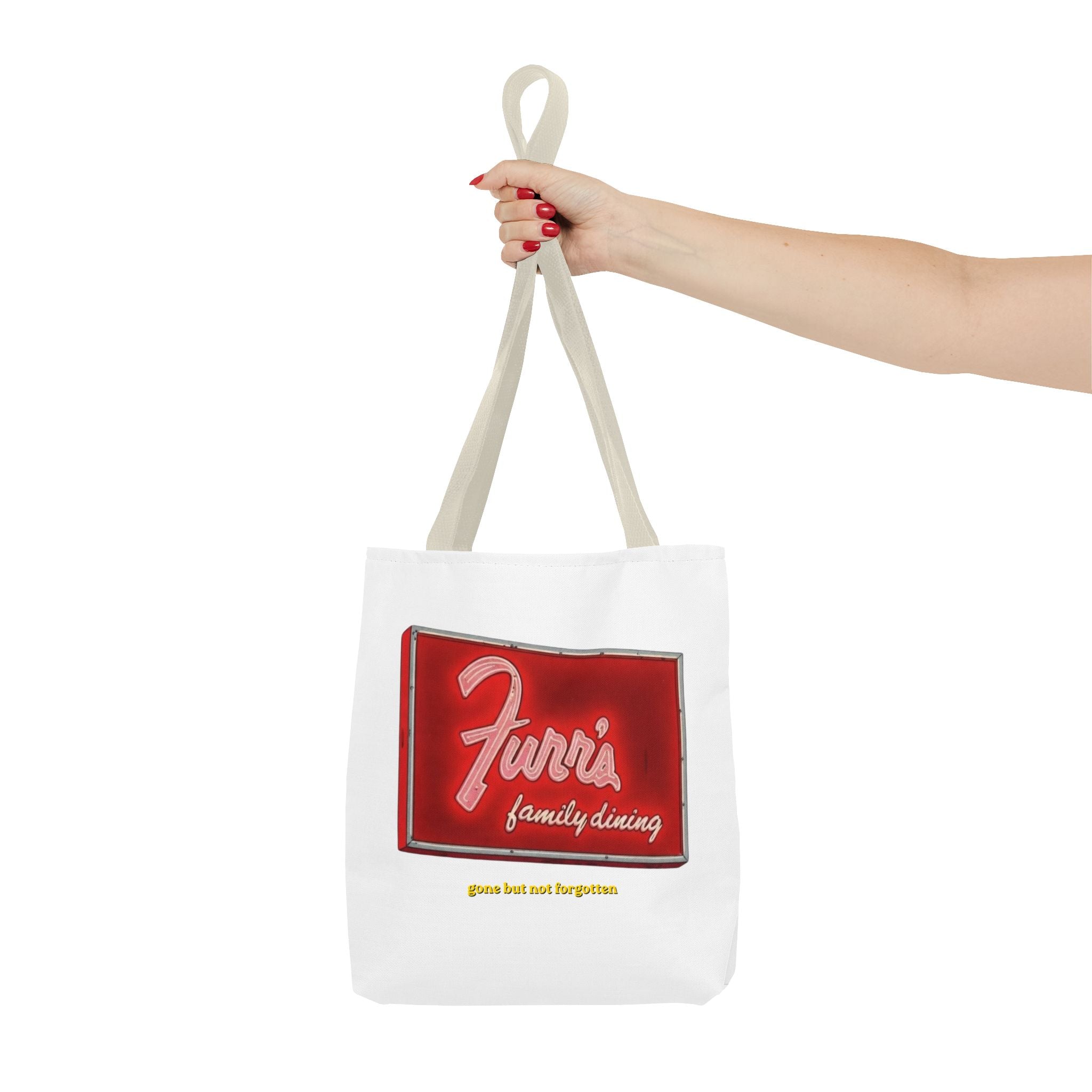 Furr's Cafeterias sign Tote