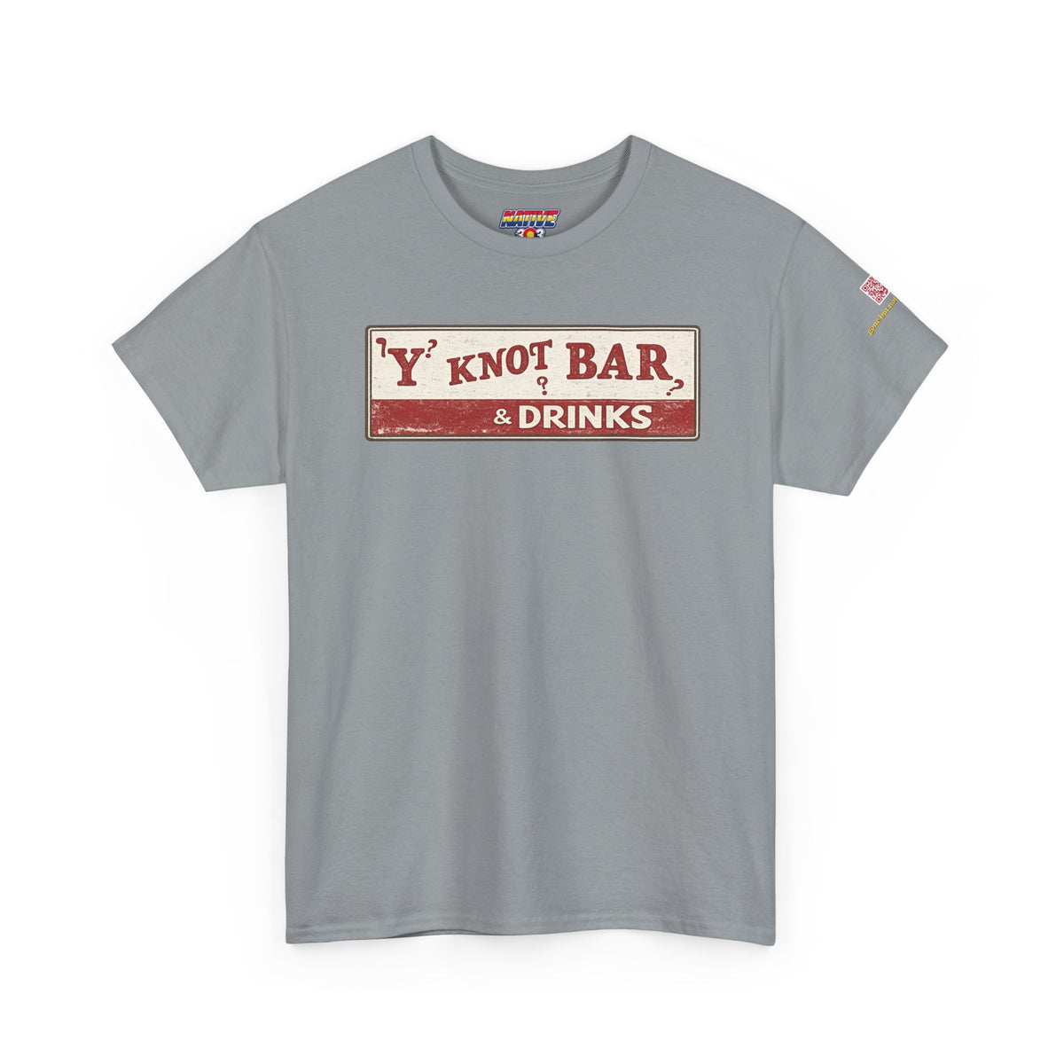 Y Not Bar and drinks - vintage Denver gear