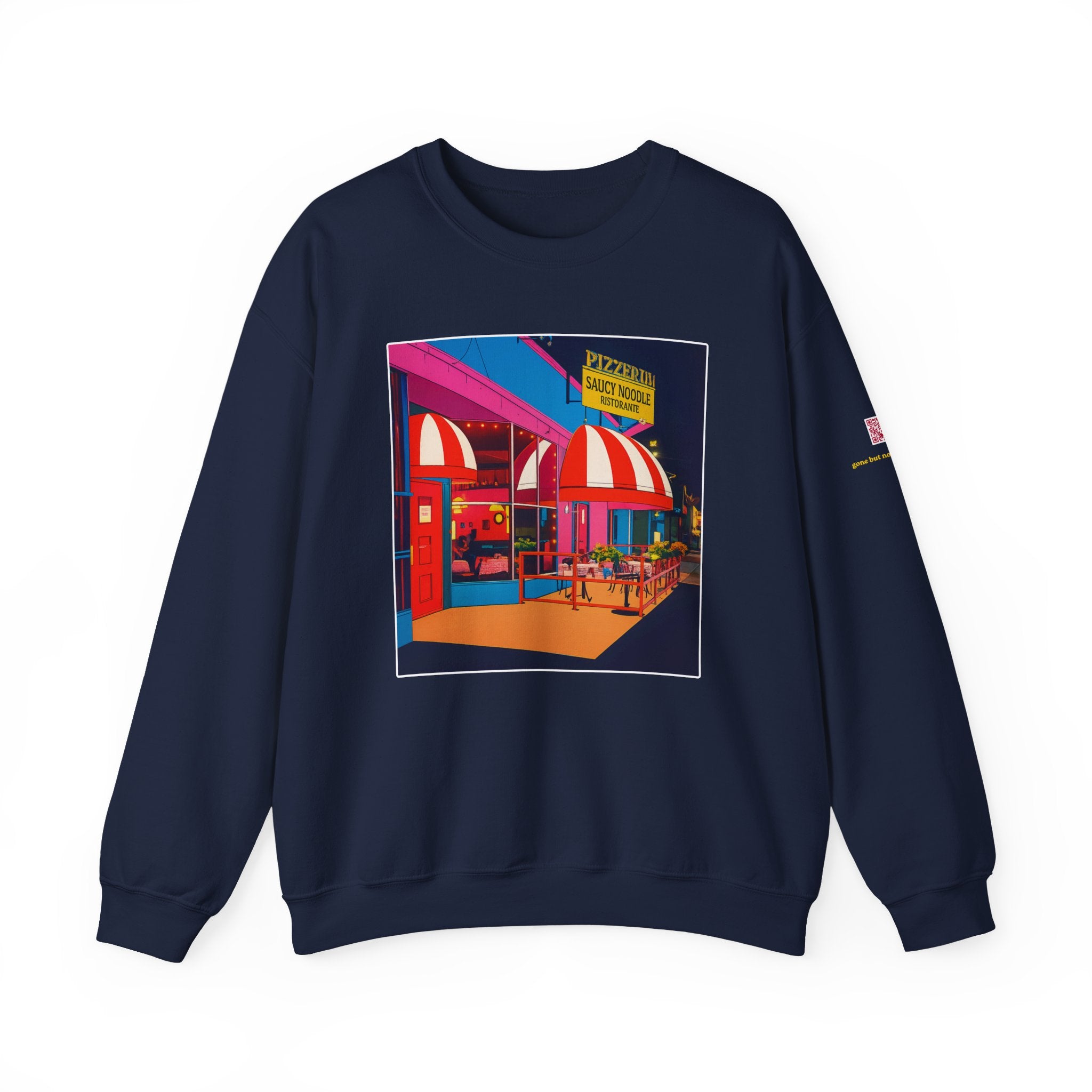 Saucy Noodle pop art comics style  | Native303 Sweatshirt