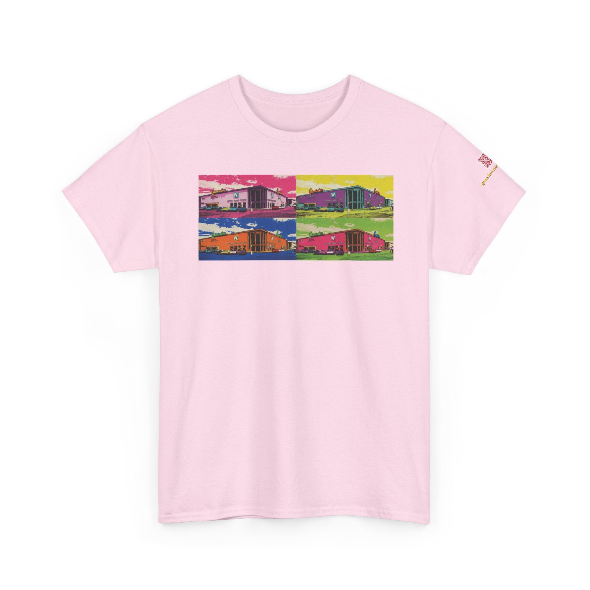 Cinderella City pop-art collage - vintage Denver gear
