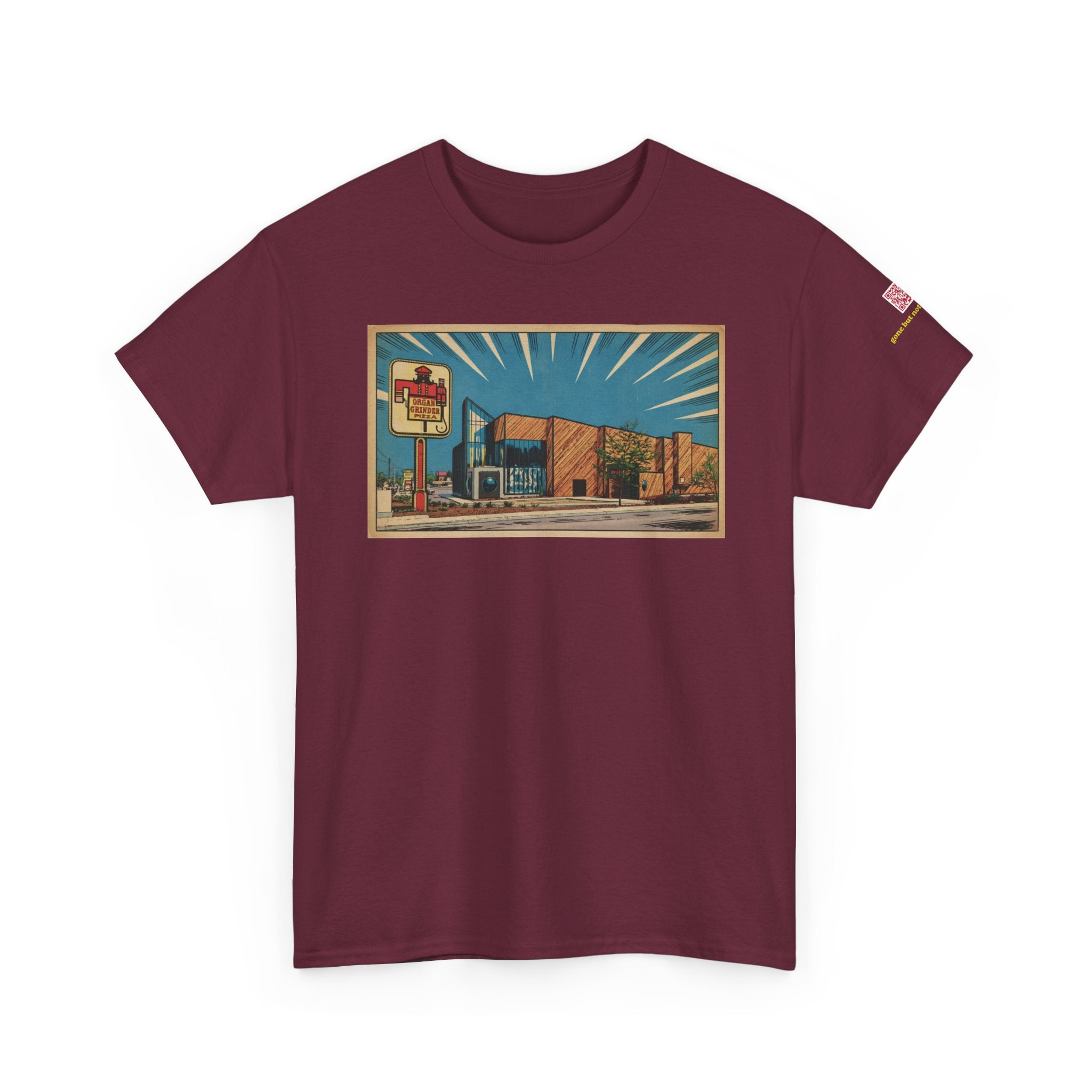 Organ Grinder comic style - vintage Denver gear