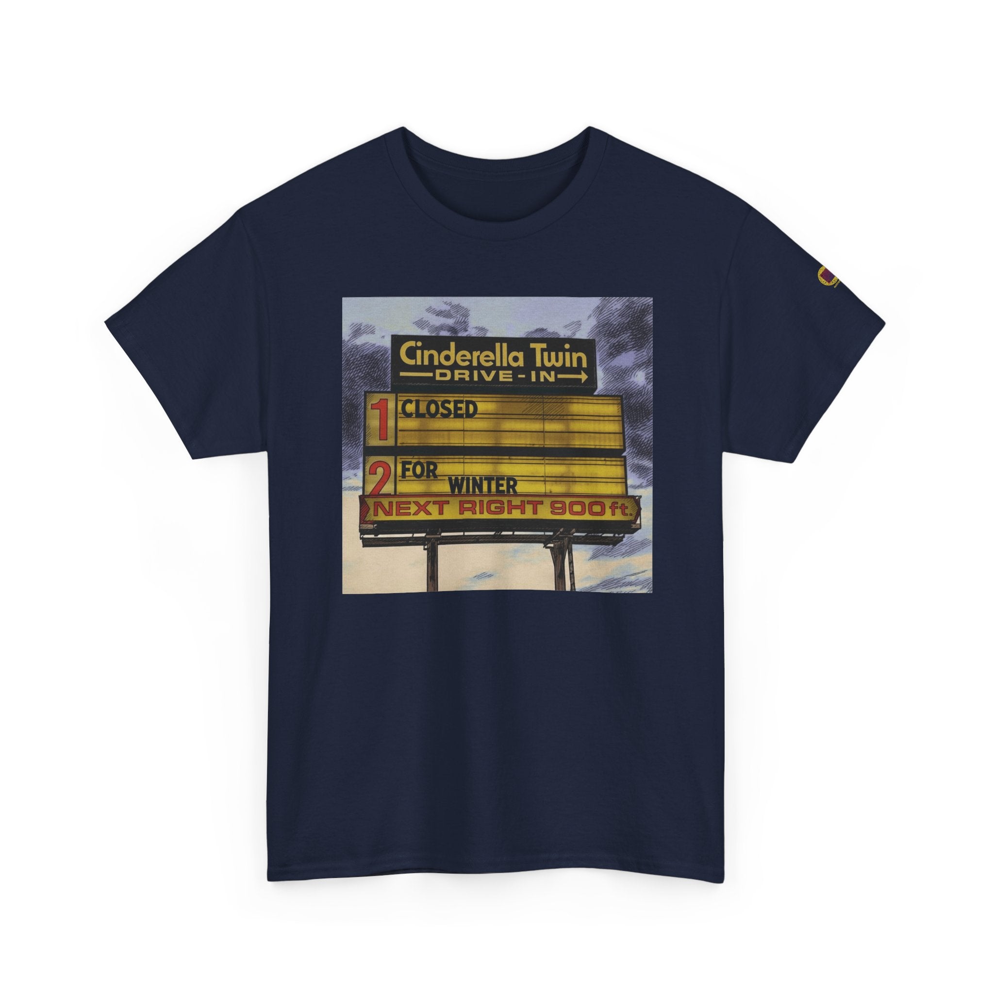 Cinderella Twin Drive In night sky - vintage Denver gear