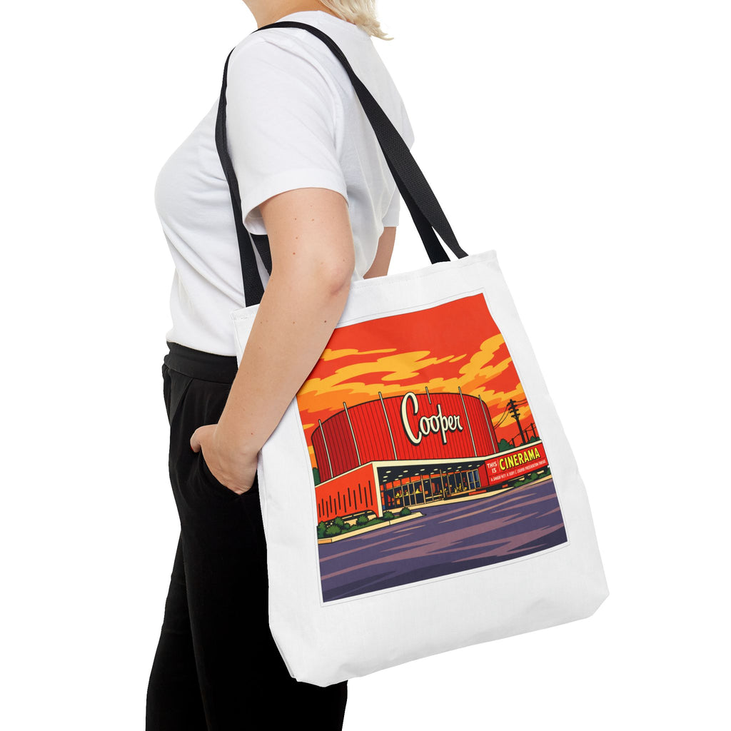 Cooper Theater (comic pop style) Tote