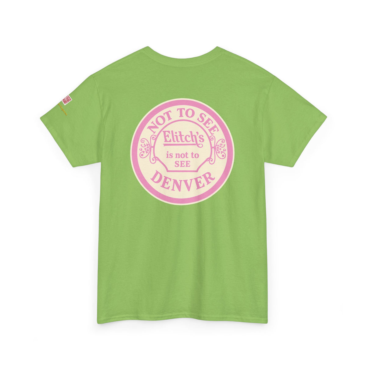 ELITCH GARDENS PINK - vintage Colorado gear
