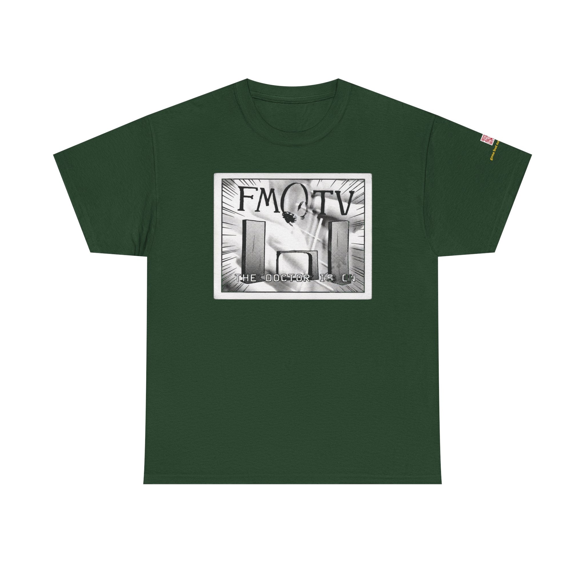 FM/TV (B/W comic style) - vintage Denver gear