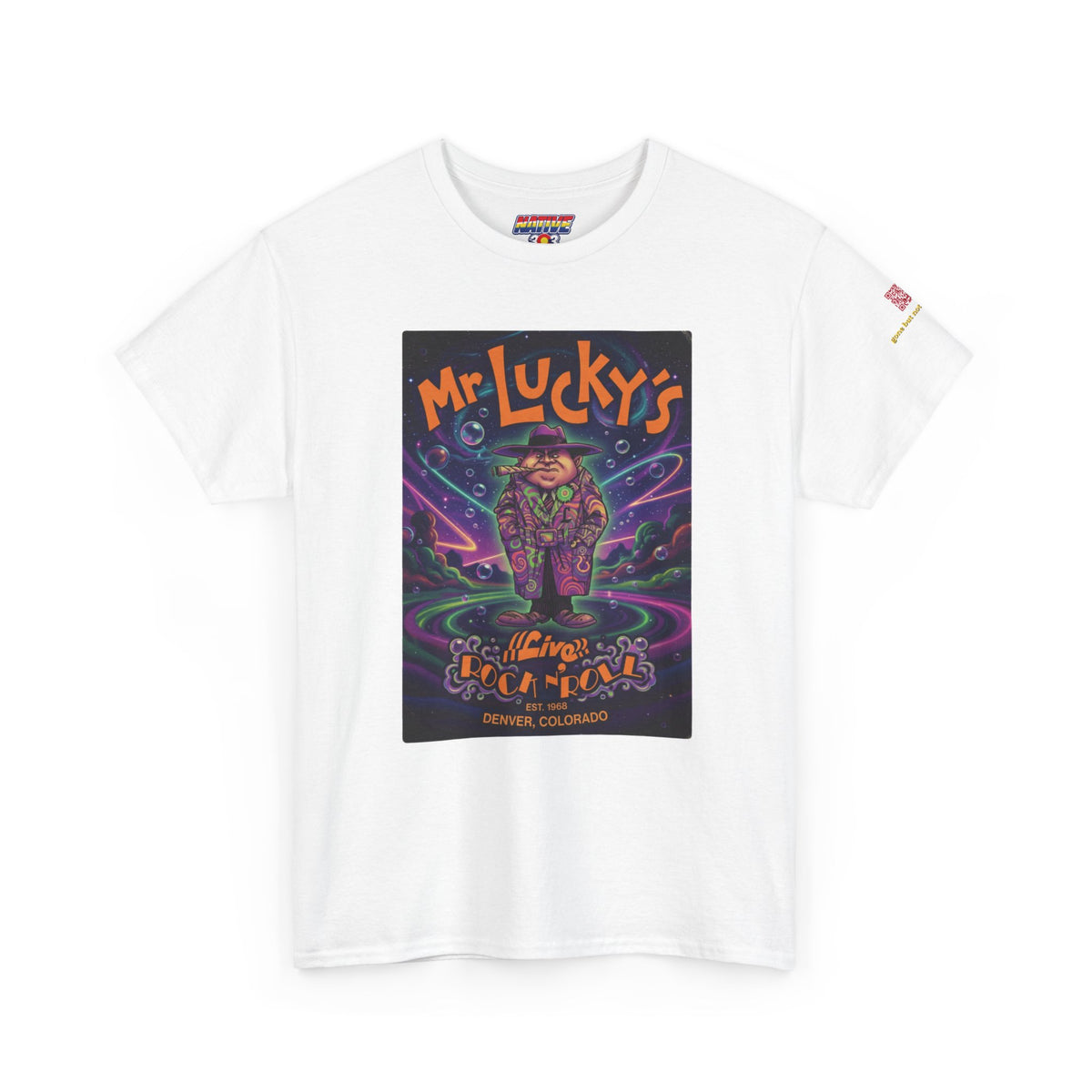 Mr Luckys black light acid trip - vintage Metro Denver gear