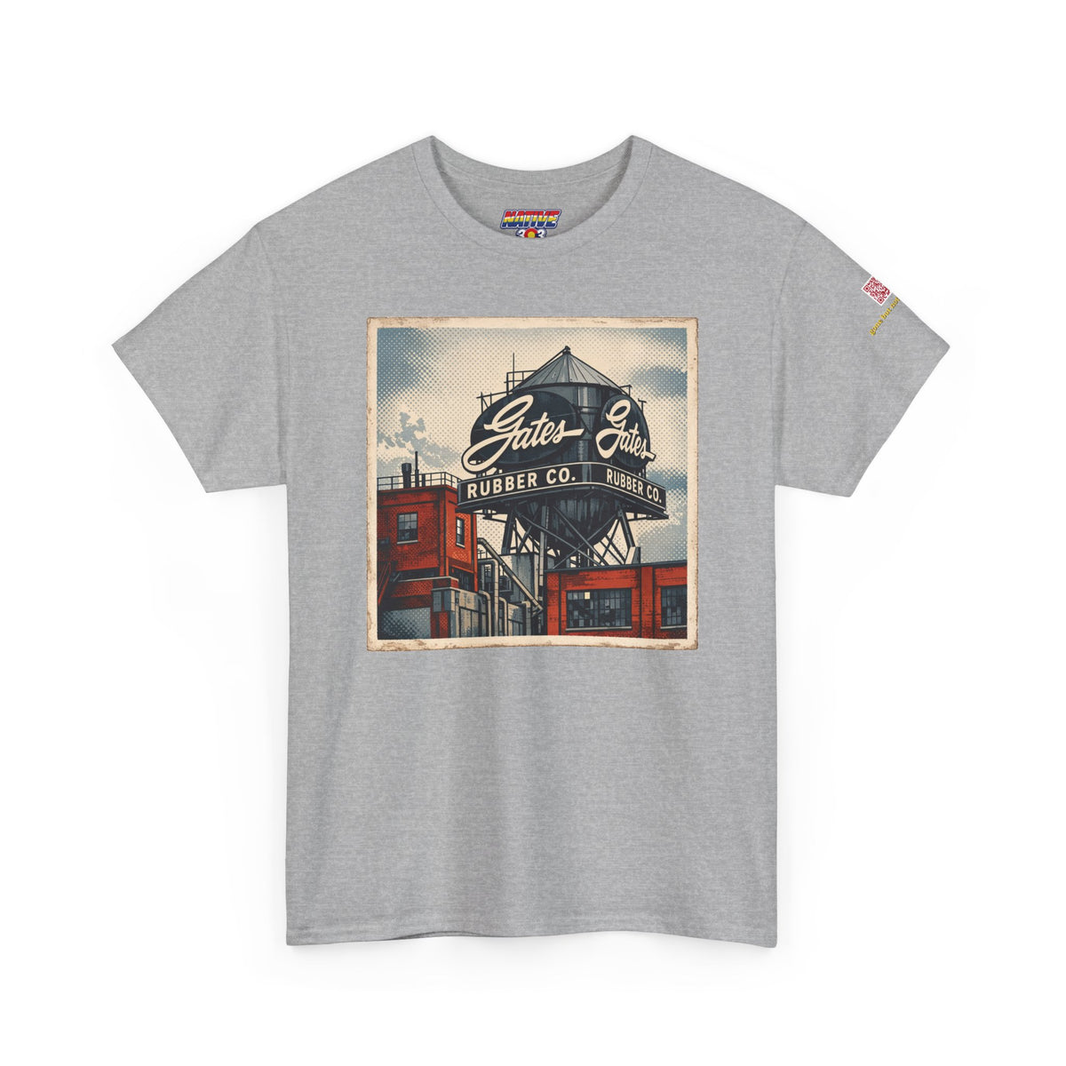 Gates Rubber Company water tower - vintage Denver gear