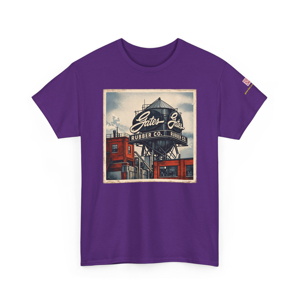 Gates Rubber Company water tower - vintage Denver gear