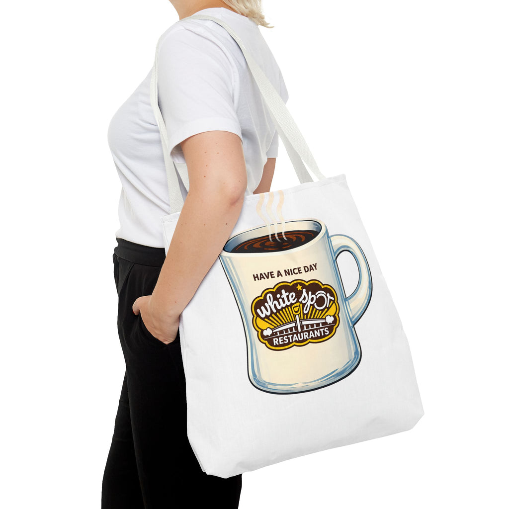 White Spot Mug Tote