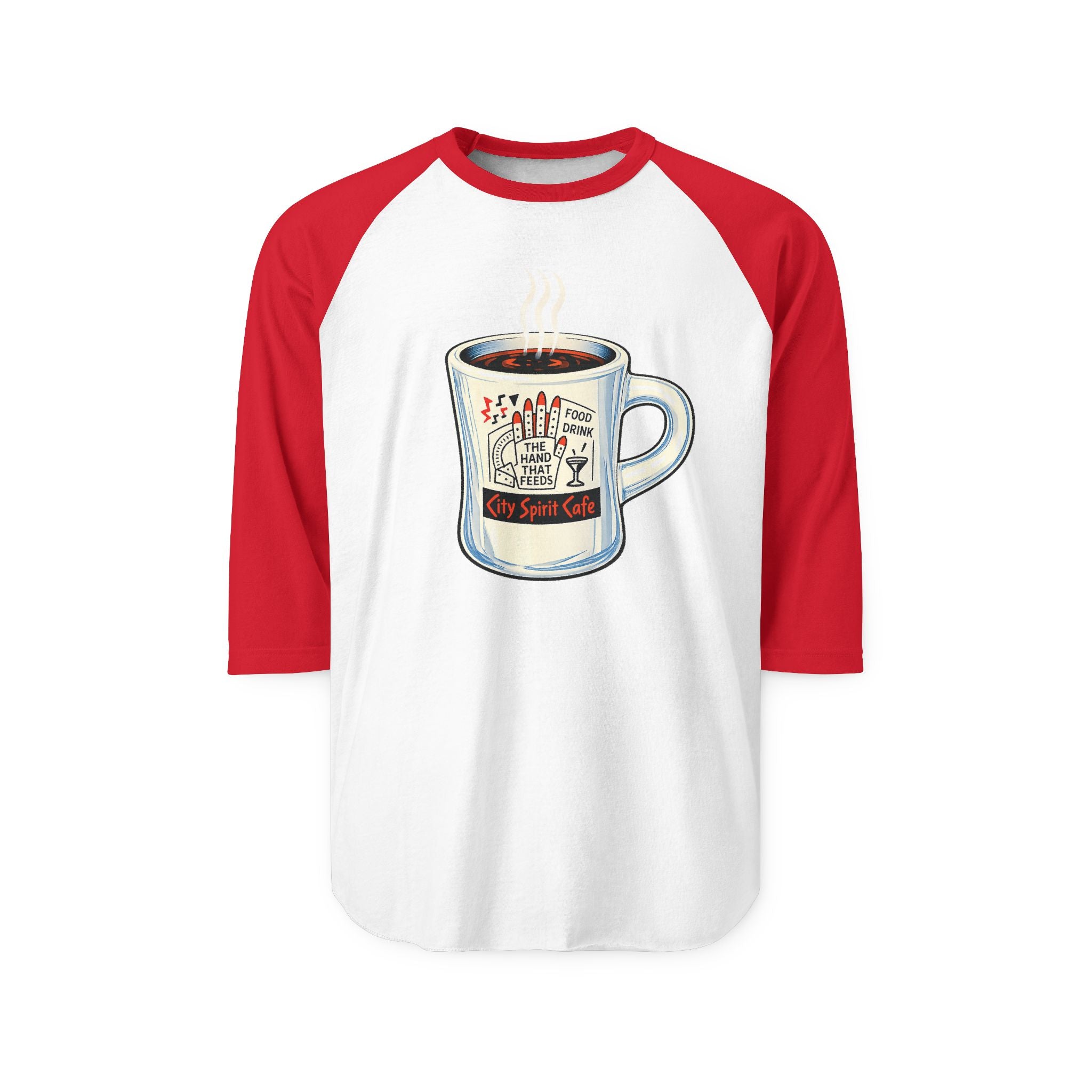 CITY SPIRIT CAFE | Retro Baseball Tee