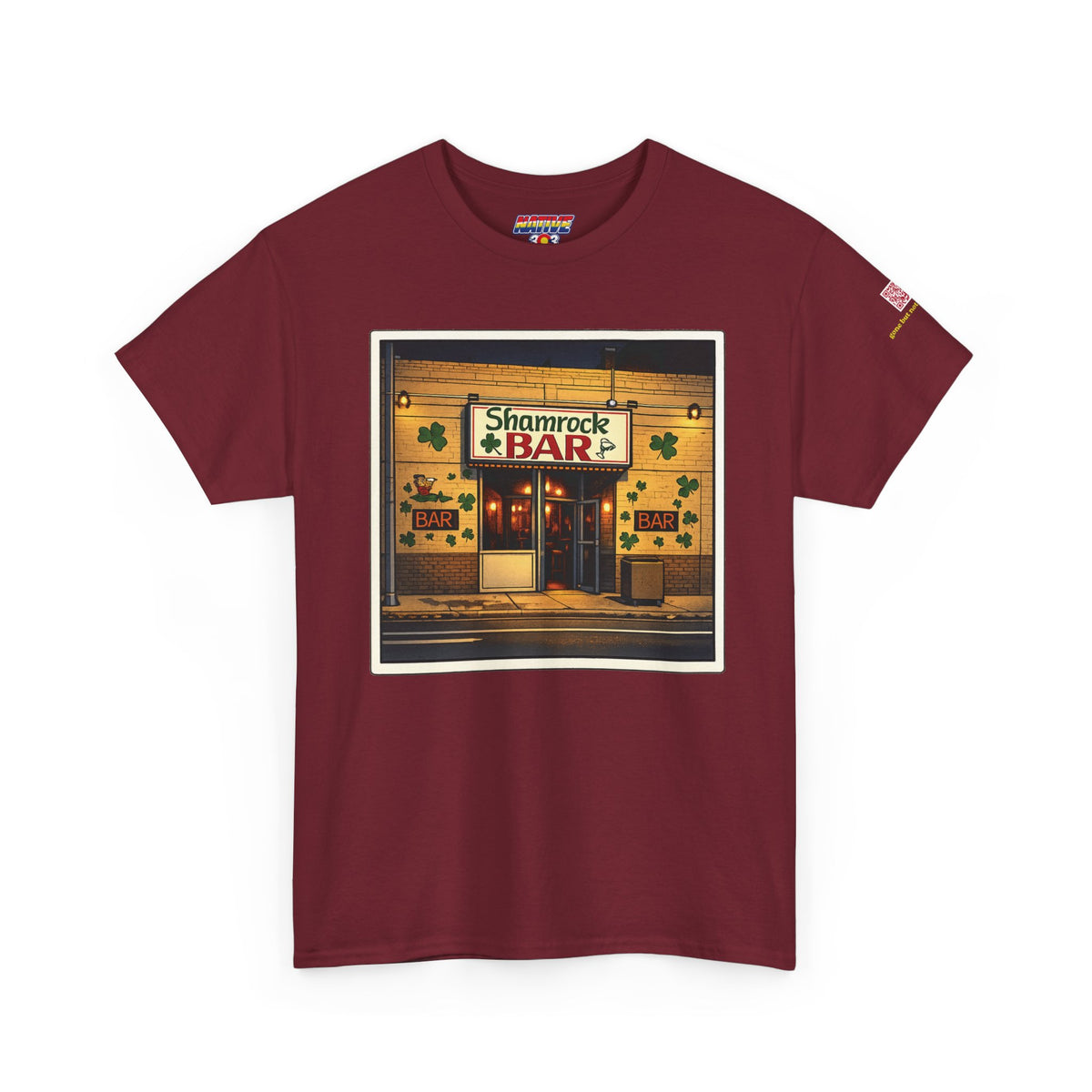 Shamrock Bar (nightscene) - vintage Colorado gear