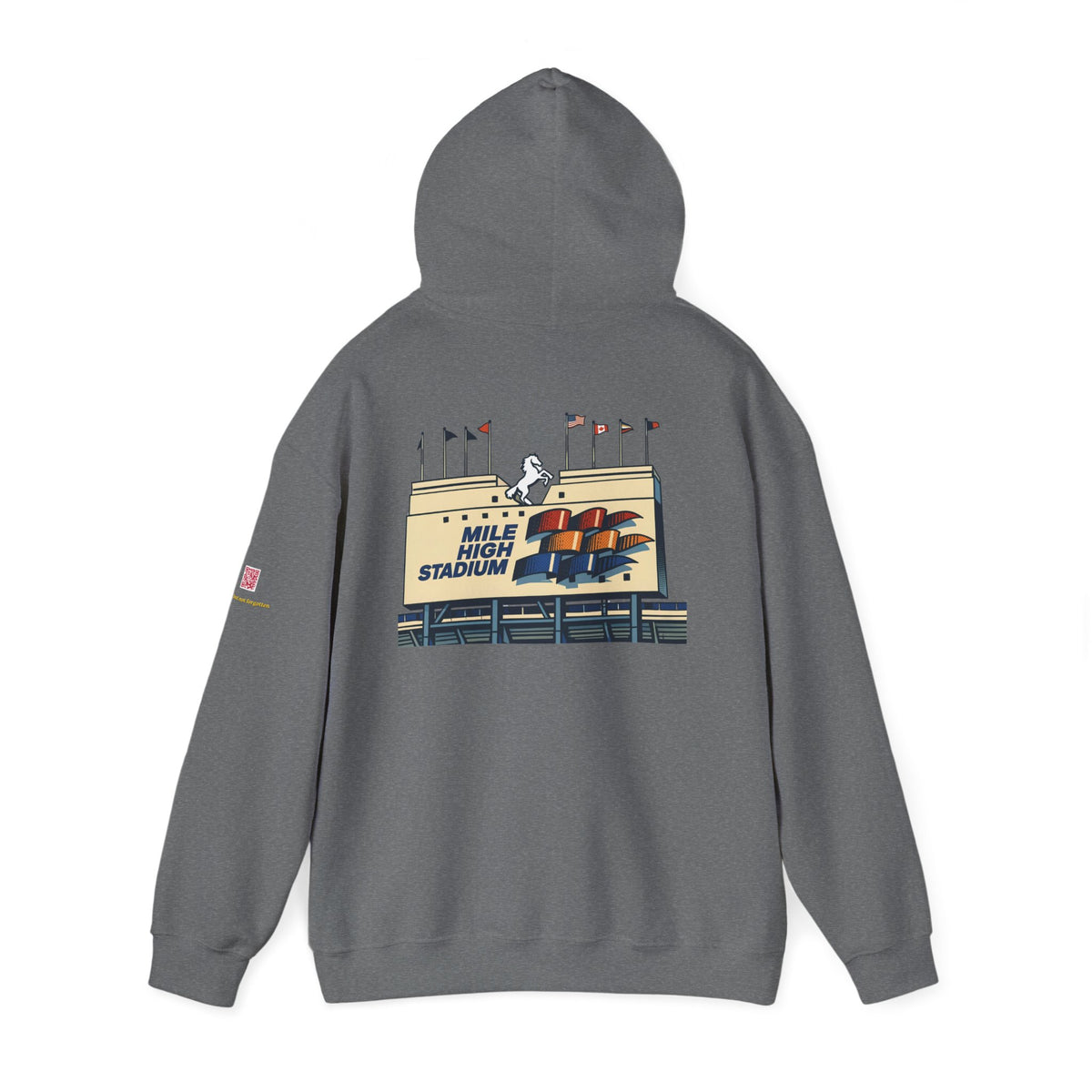 MILE HIGH STADIUM | Unisex Heavy Blend™ Hooded Sweatshirt