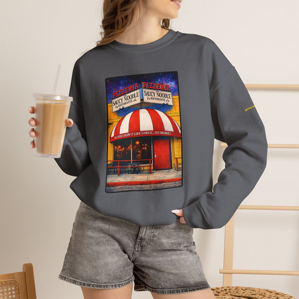 Saucy Noodle Garlic | Native303 Sweatshirt