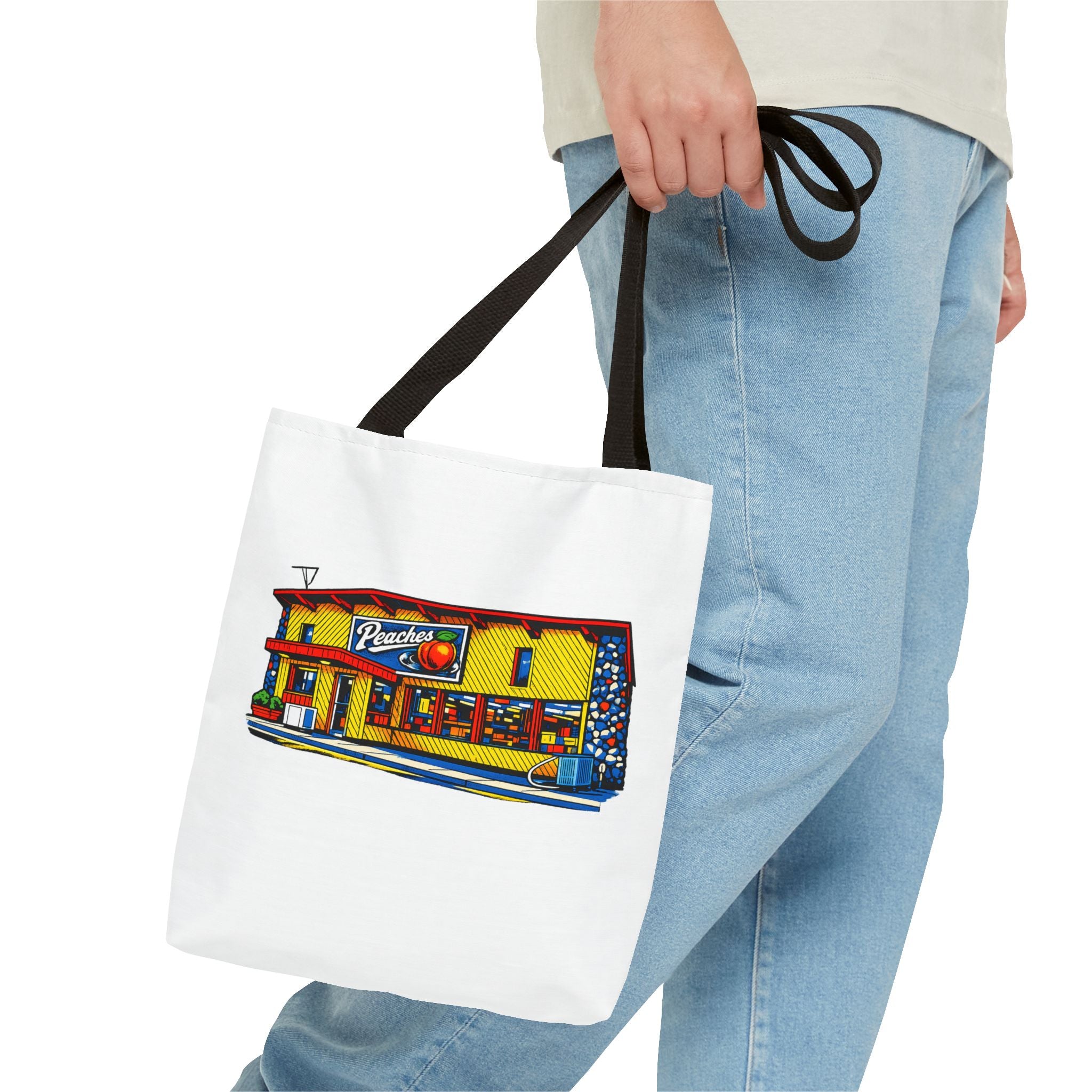 Peaches Records and Tapes (NATIVE303 colors)  in Tote