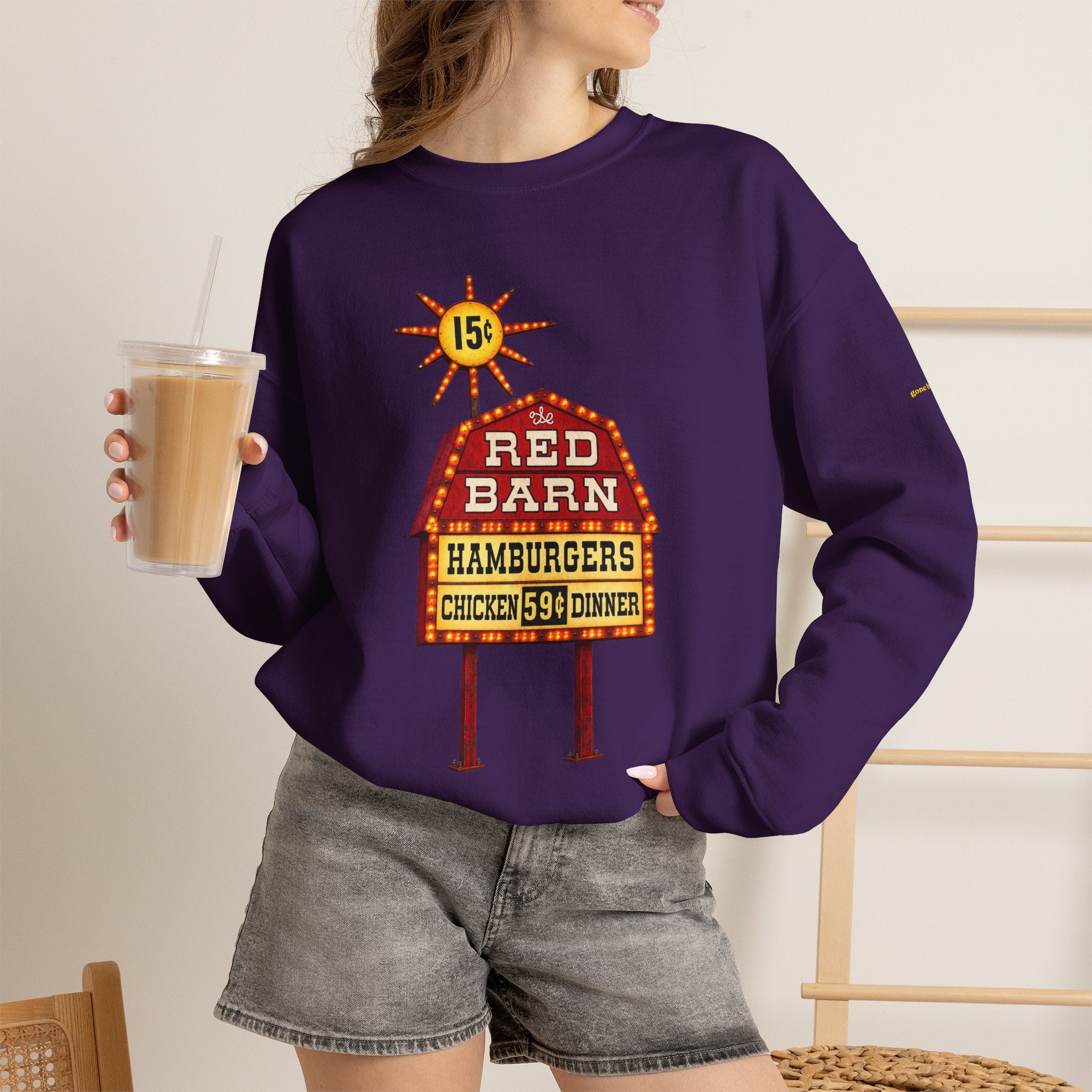 Red Barn sign | Native303 Sweatshirt