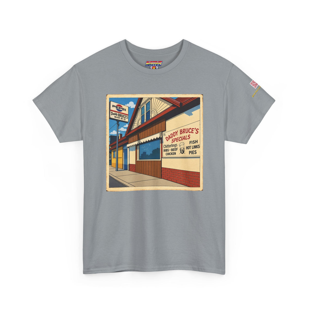 Daddy Bruce's BBQ - vintage Metro Denver gear