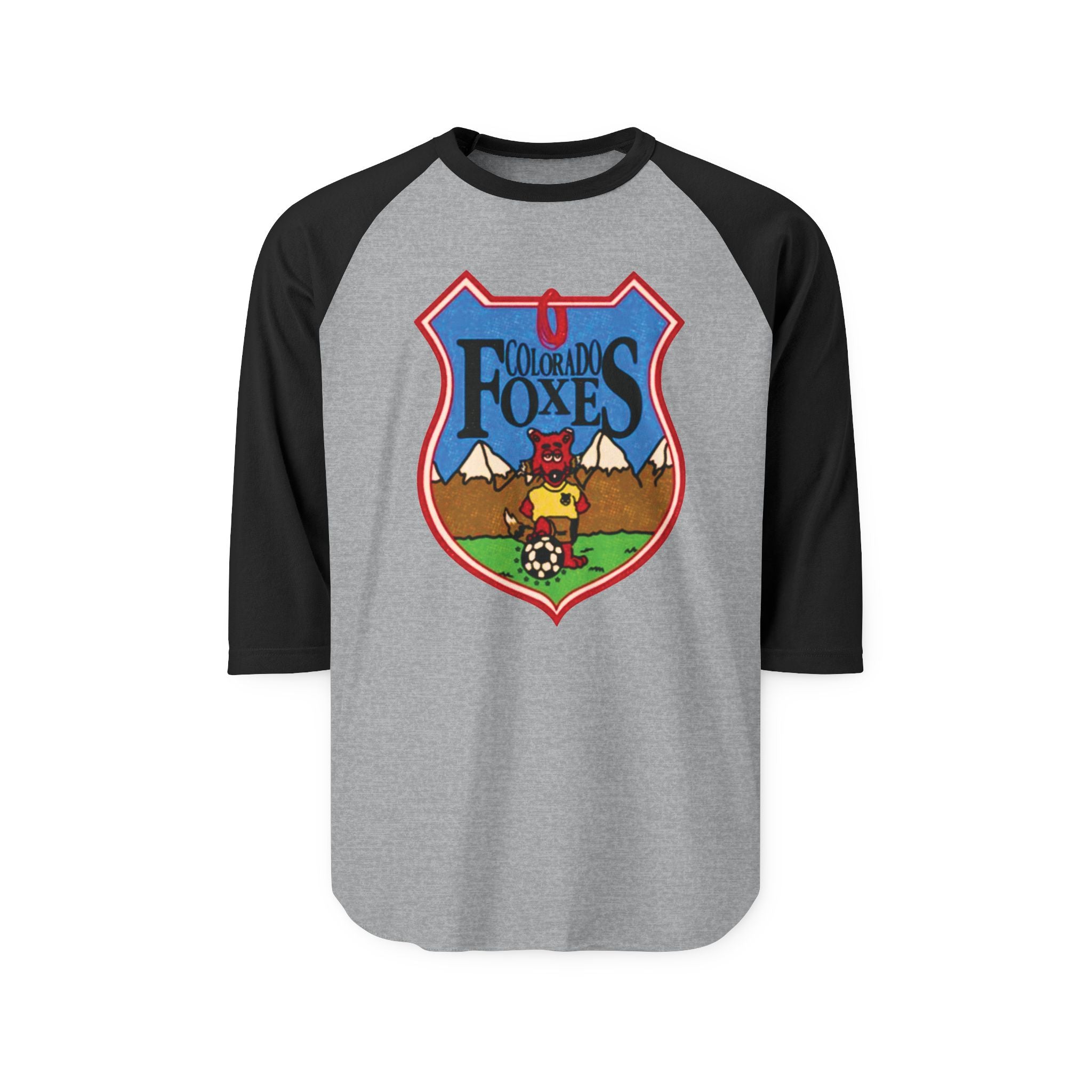 COLORADO FOXES Fox | Retro Baseball Tee