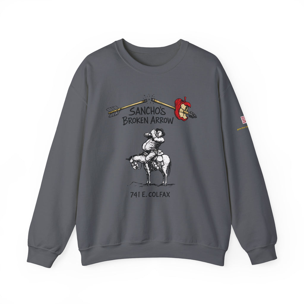Sancho's Broken Arrow logo | Native303 Sweatshirt