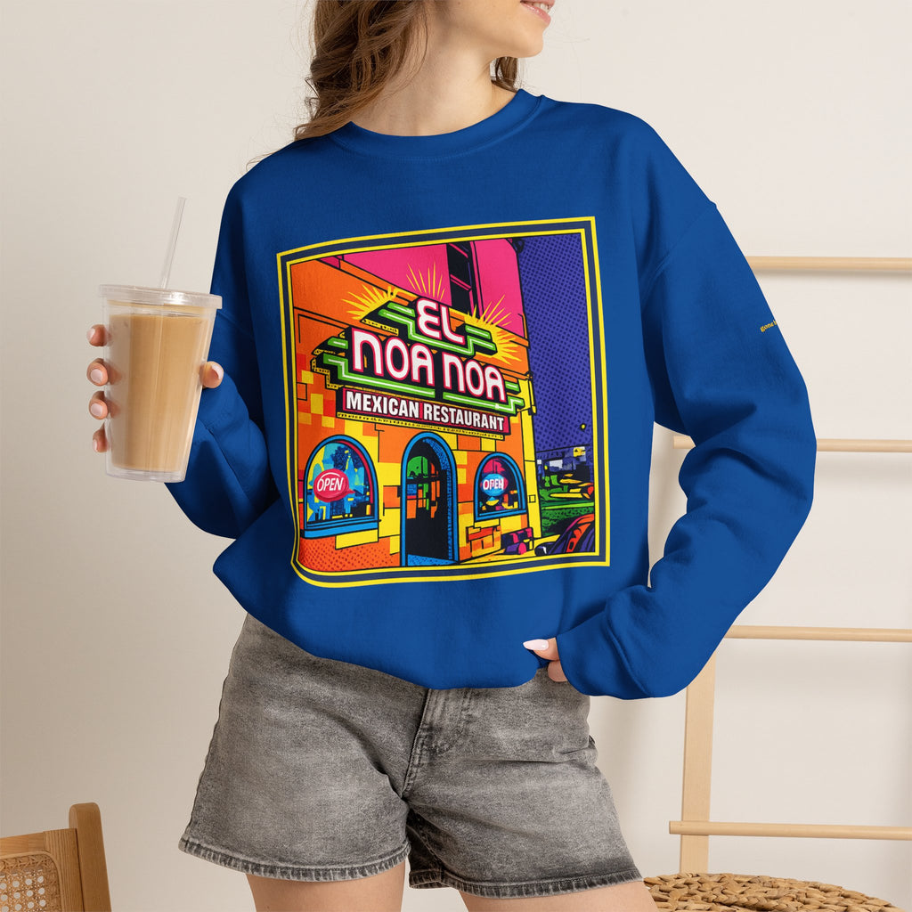El Noa Noa Mexican restaurant (neon) | Native303 Sweatshirt