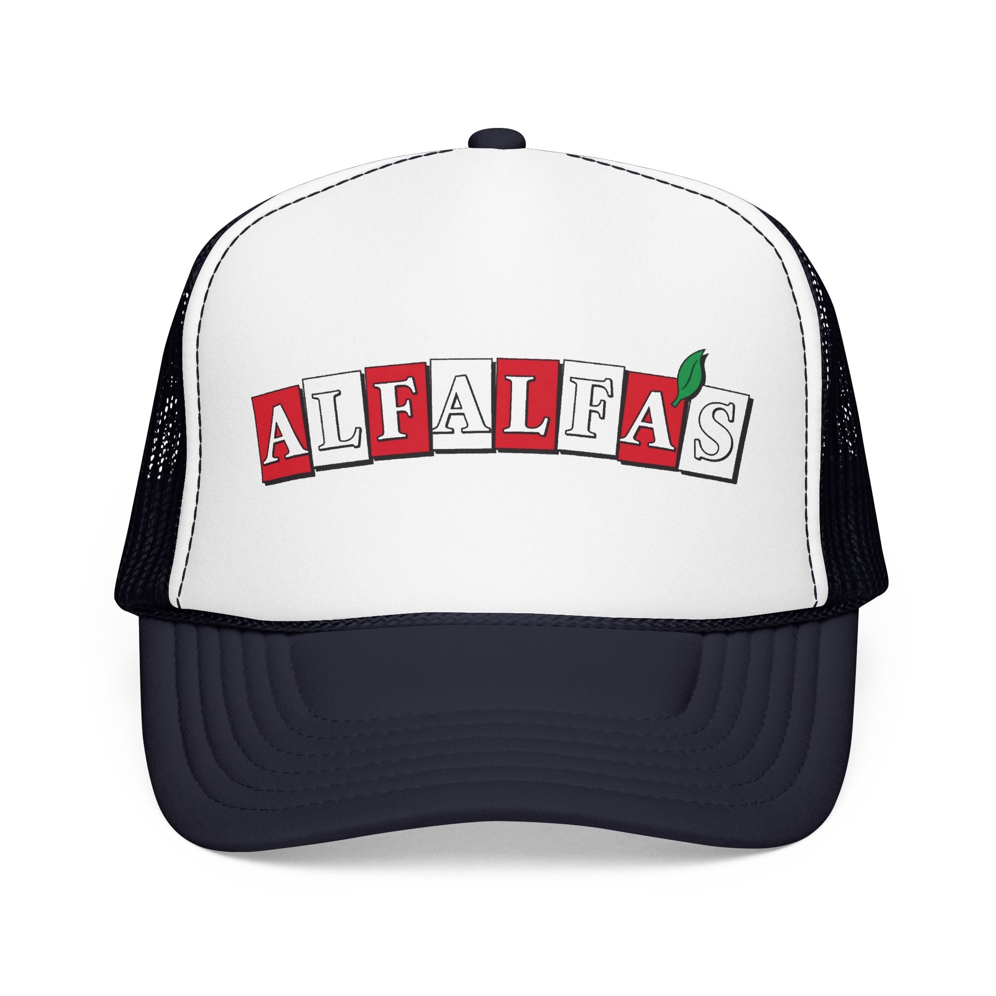 Alfalfa's Trucker Hat — Vintage Sailboat Foam Cap