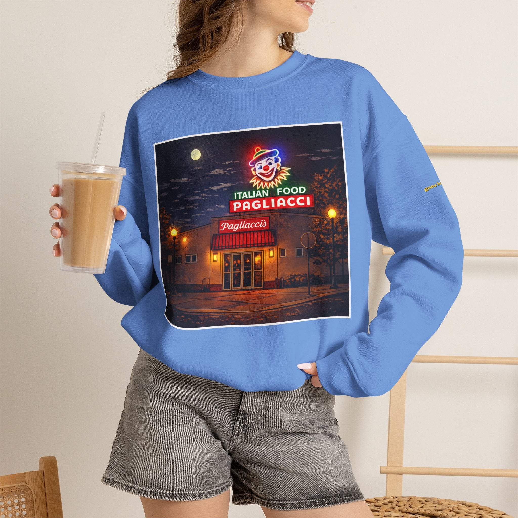Pagliacci's night scene | Native303 Sweatshirt