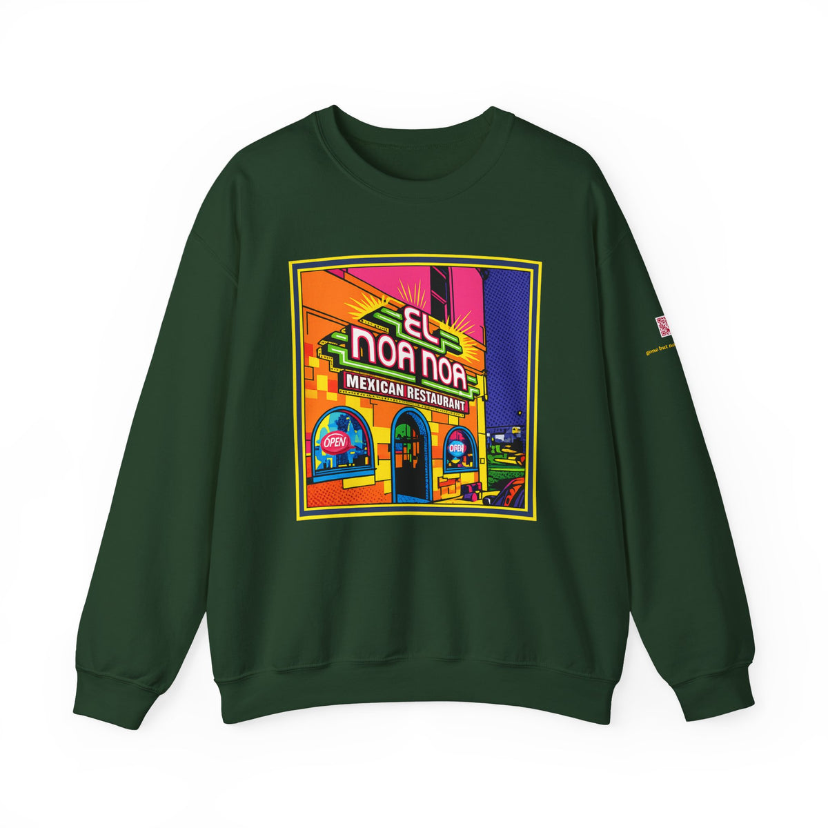 El Noa Noa Mexican restaurant (neon) | Native303 Sweatshirt