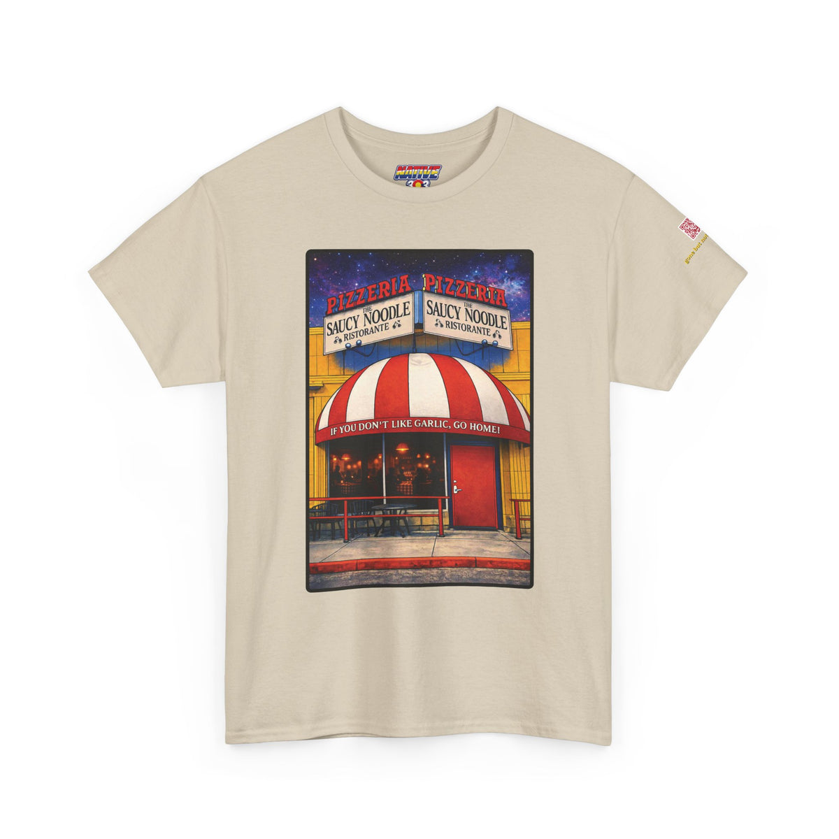 The Saucy Noodle - Garlic - vintage Denver gear