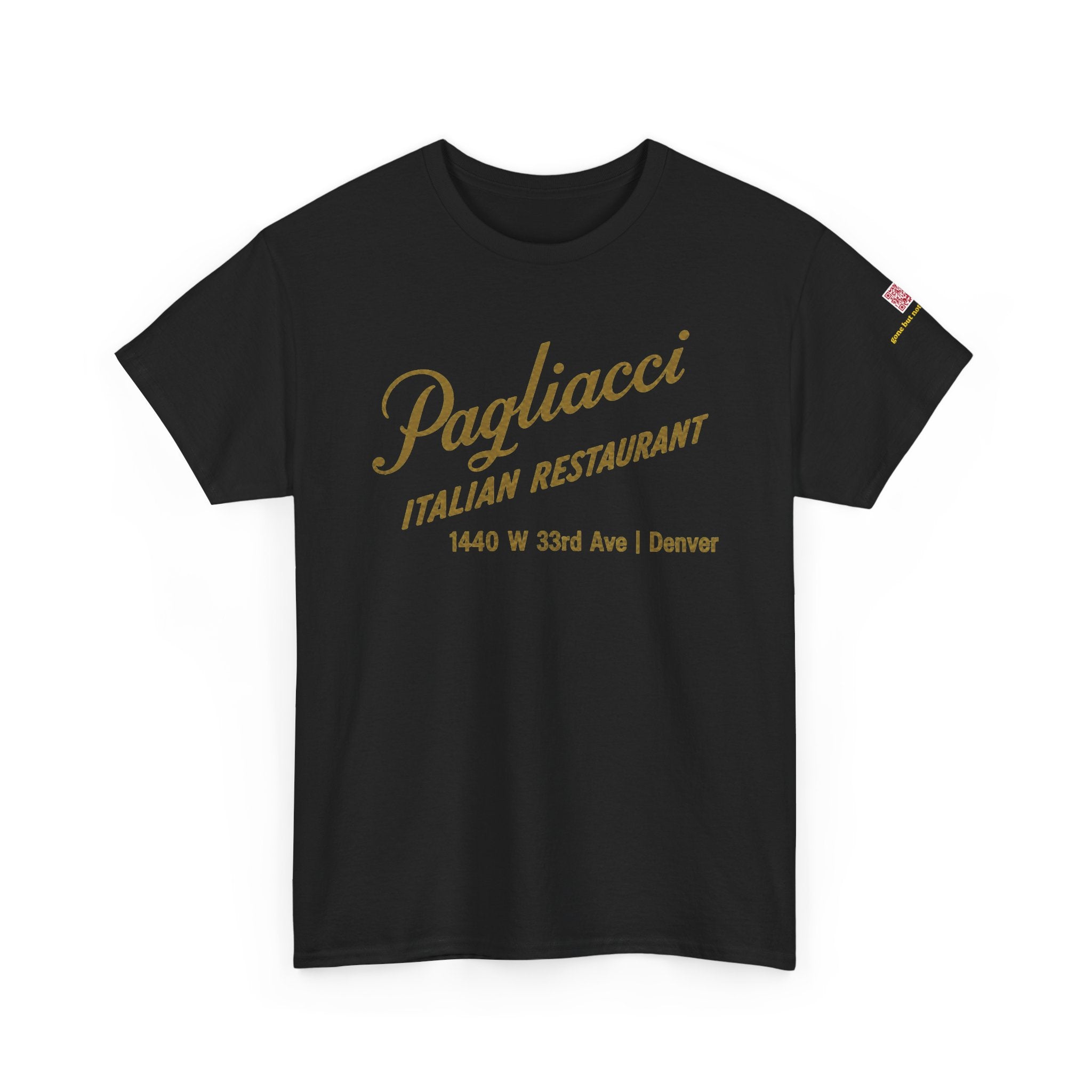 Pagliacci Italian restaurant - vintage Denver gear