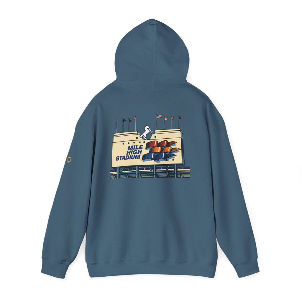 MILE HIGH STADIUM | Unisex Heavy Blend™ Hooded Sweatshirt