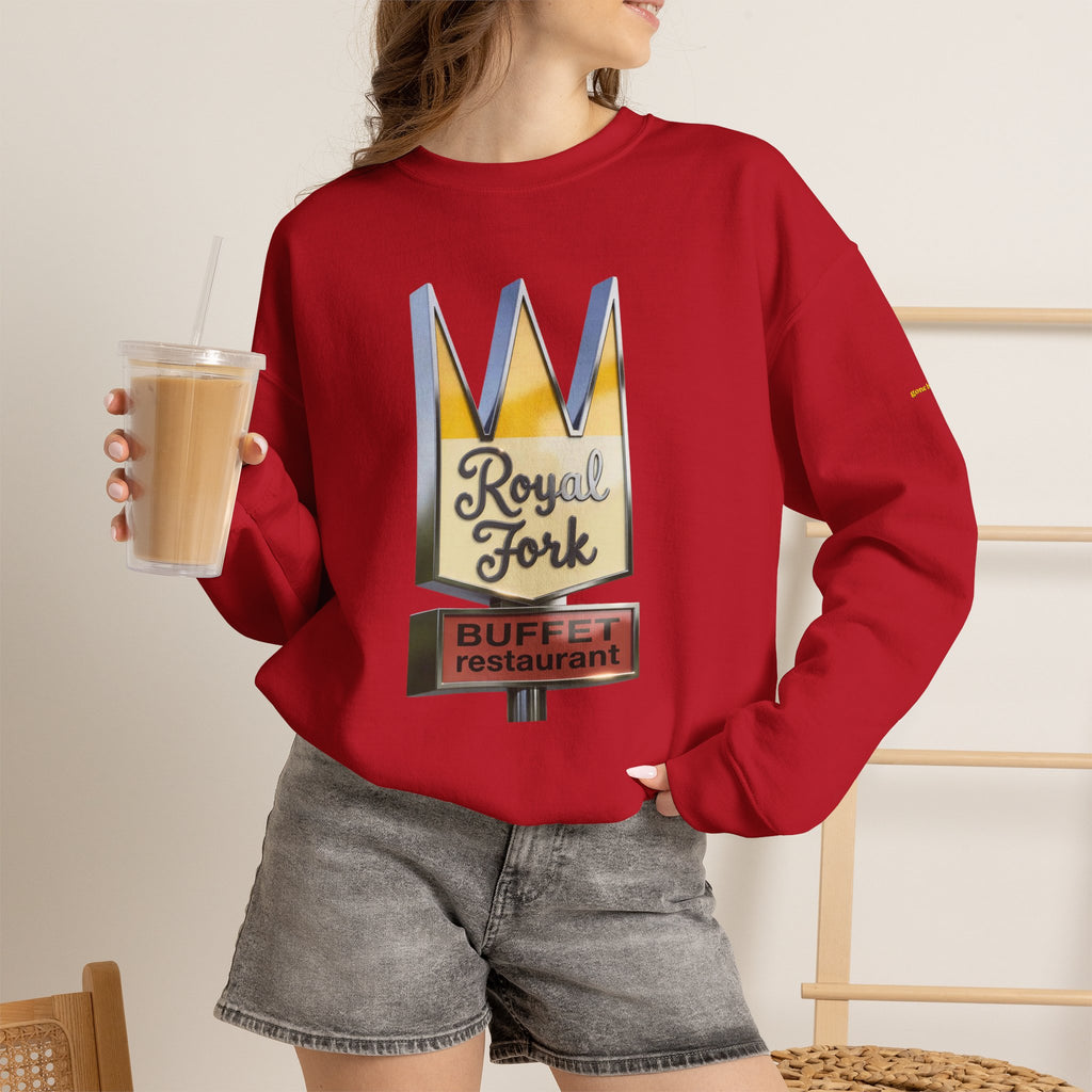 Royal Fork restaurant hi resolution digital style  | Native303 Sweatshirt