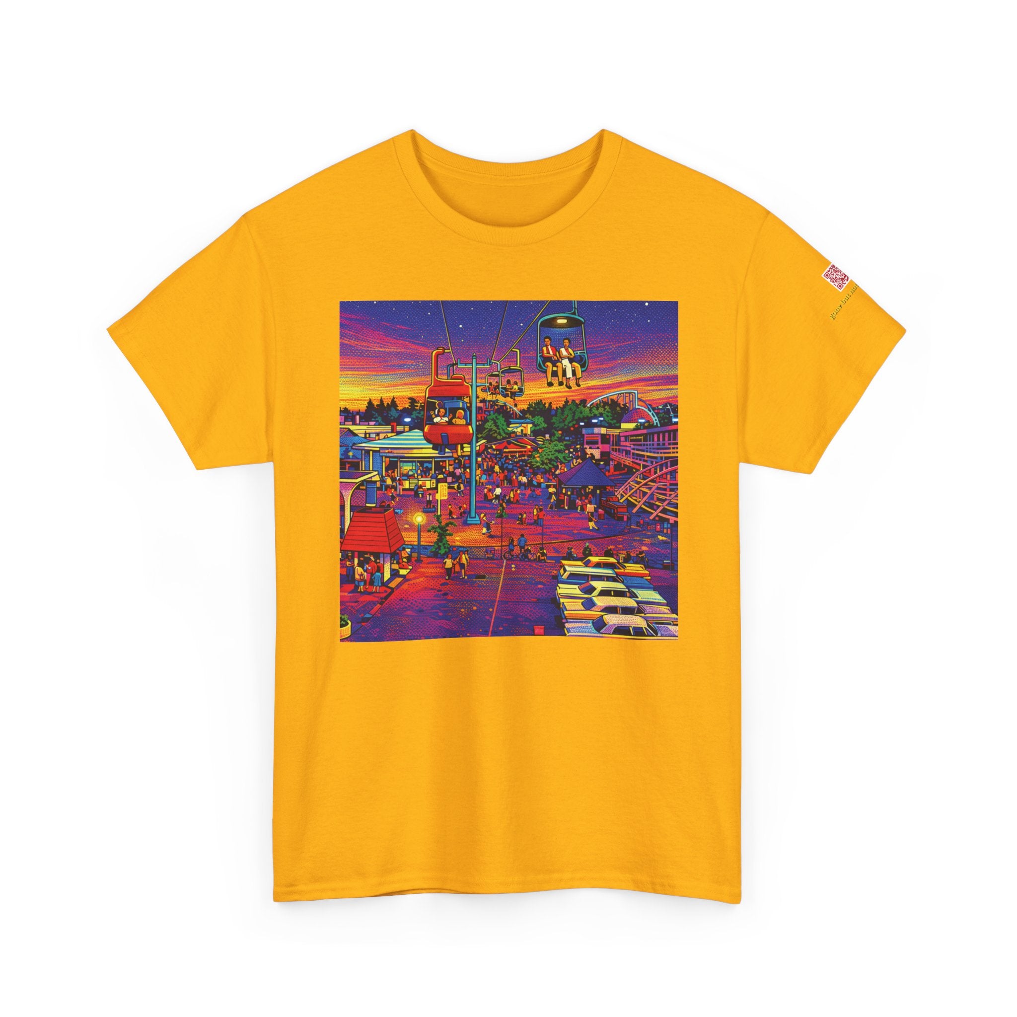 Elitchs neon pop art - vintage Denver gear