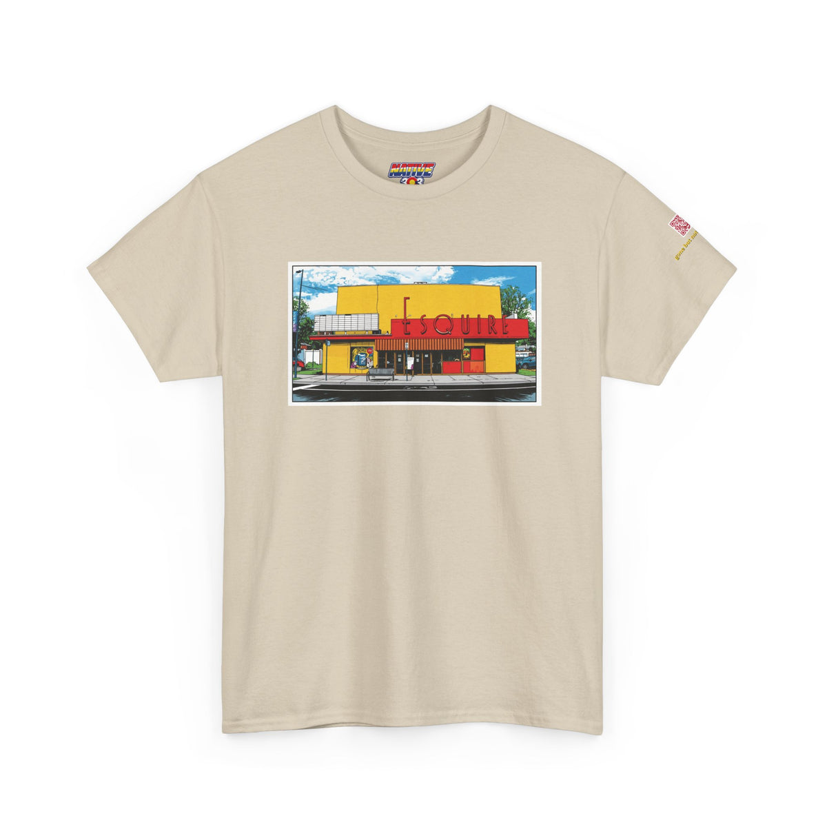 Esquire Theater pop art - vintage Denver gear