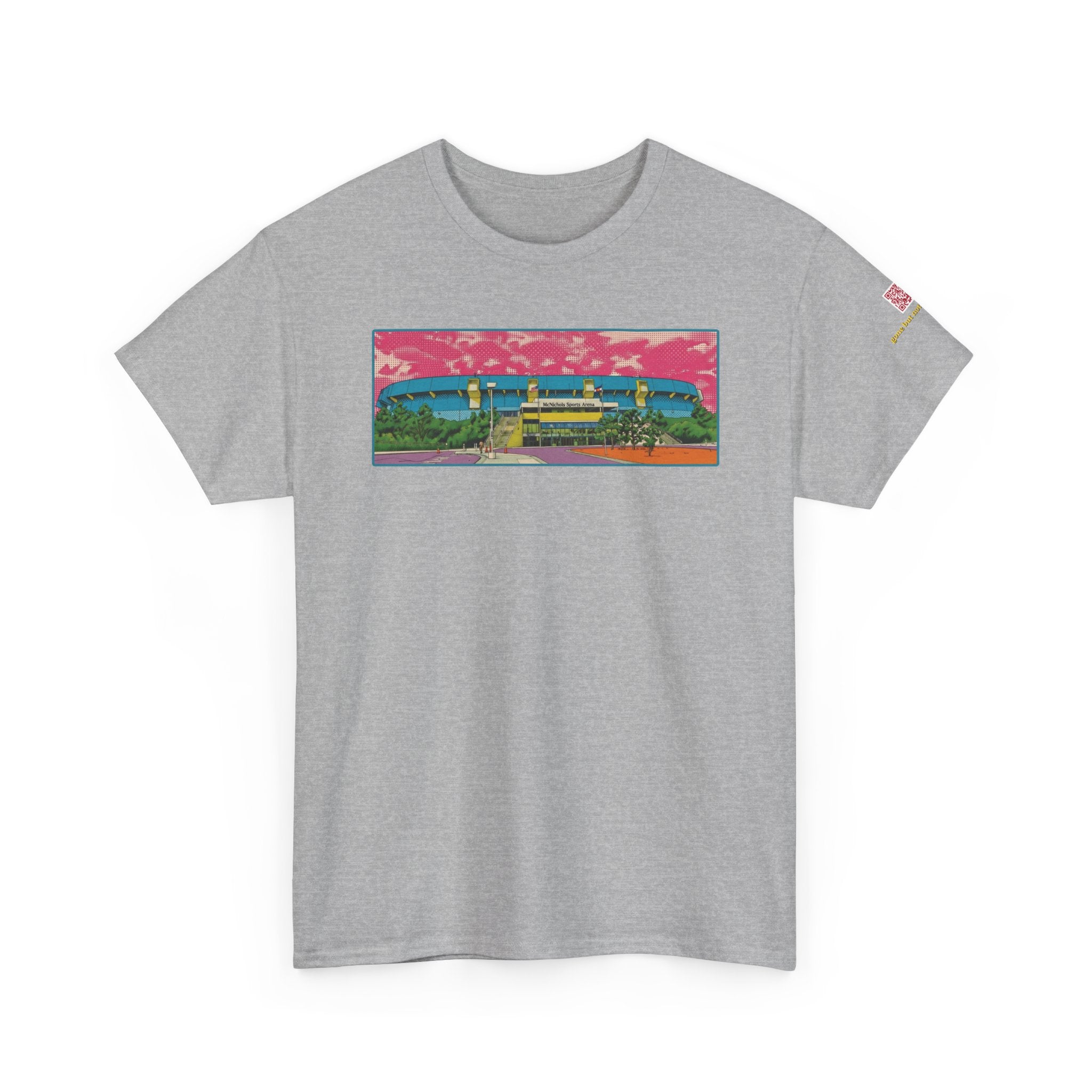 McNichols Arena - retro pop-art imagining - vintage Denver gear