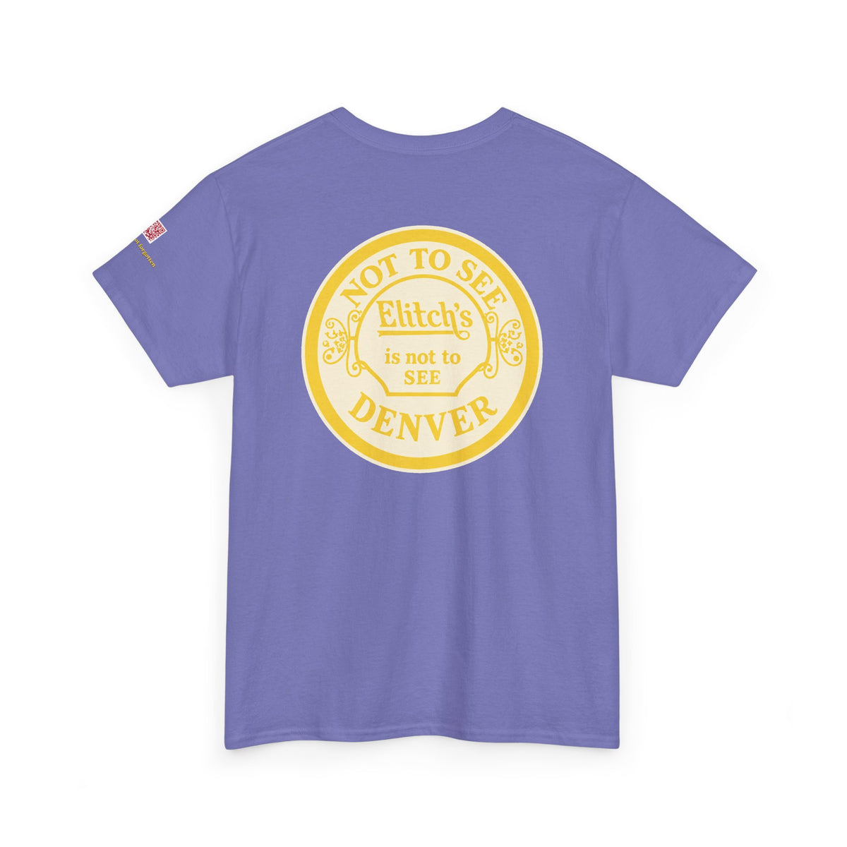 ELITCH GARDENS YELLOW - vintage Colorado gear