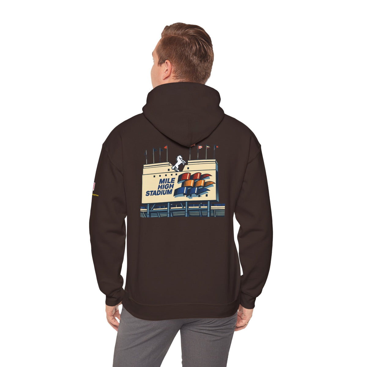 MILE HIGH STADIUM | Unisex Heavy Blend™ Hooded Sweatshirt