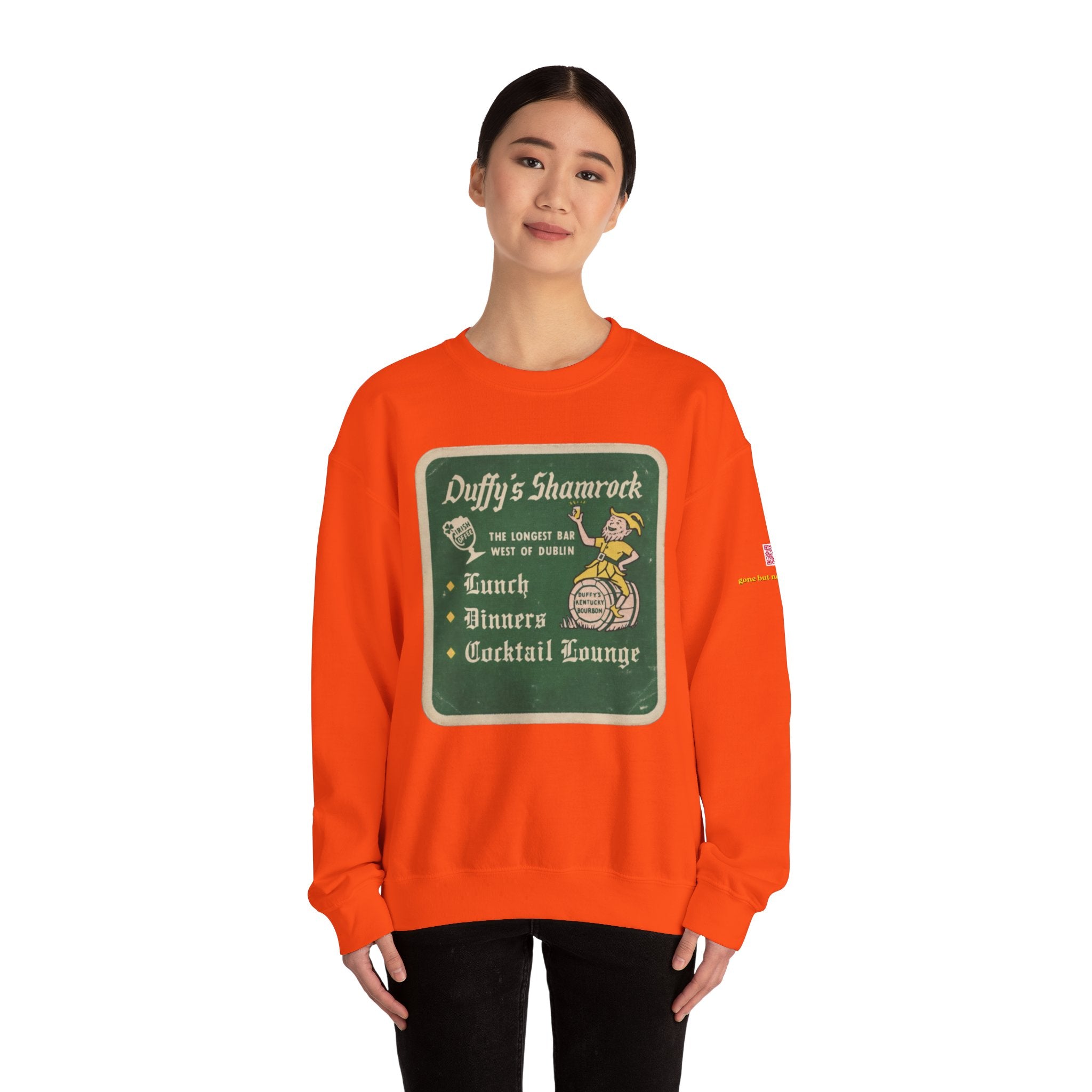 Duffys Shamrock Lounge old skool coaster | Native303 Sweatshirt