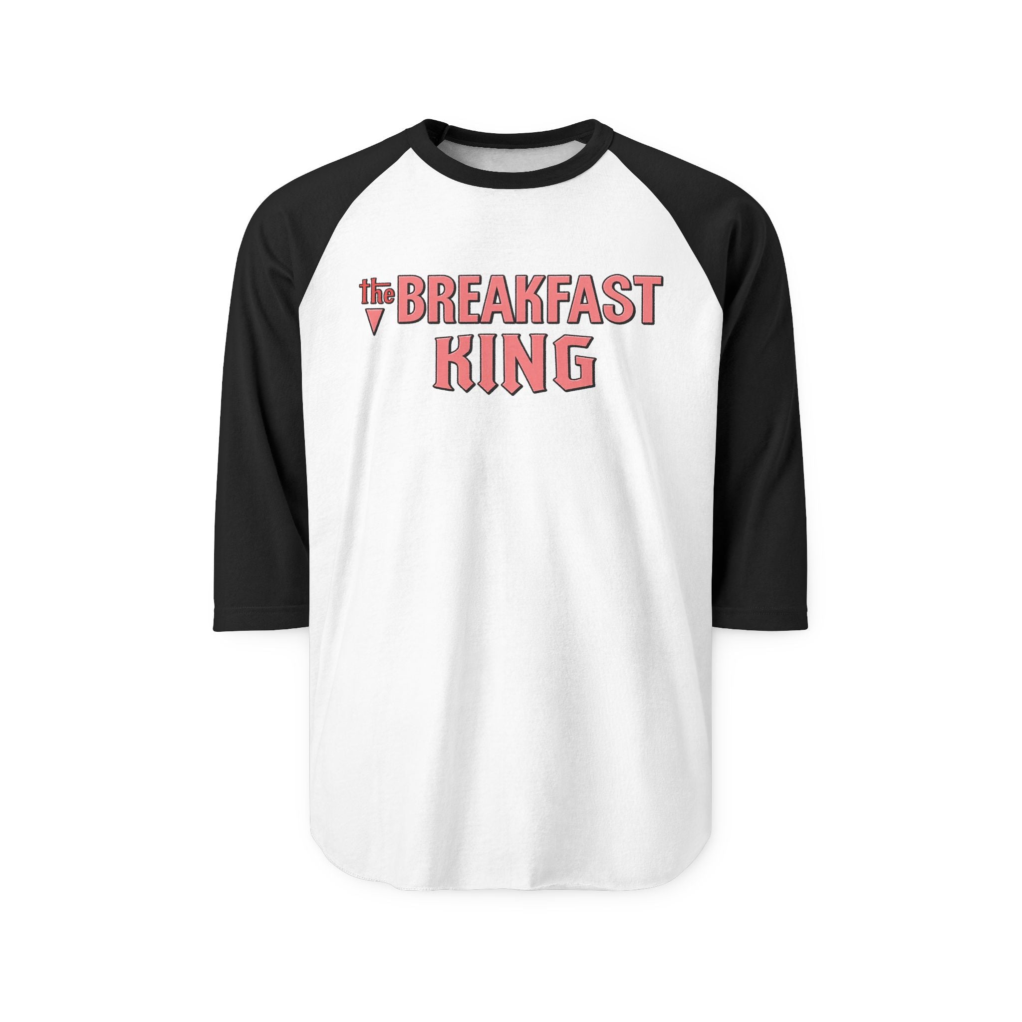 BREAKFAST KING | Retro Baseball Tee