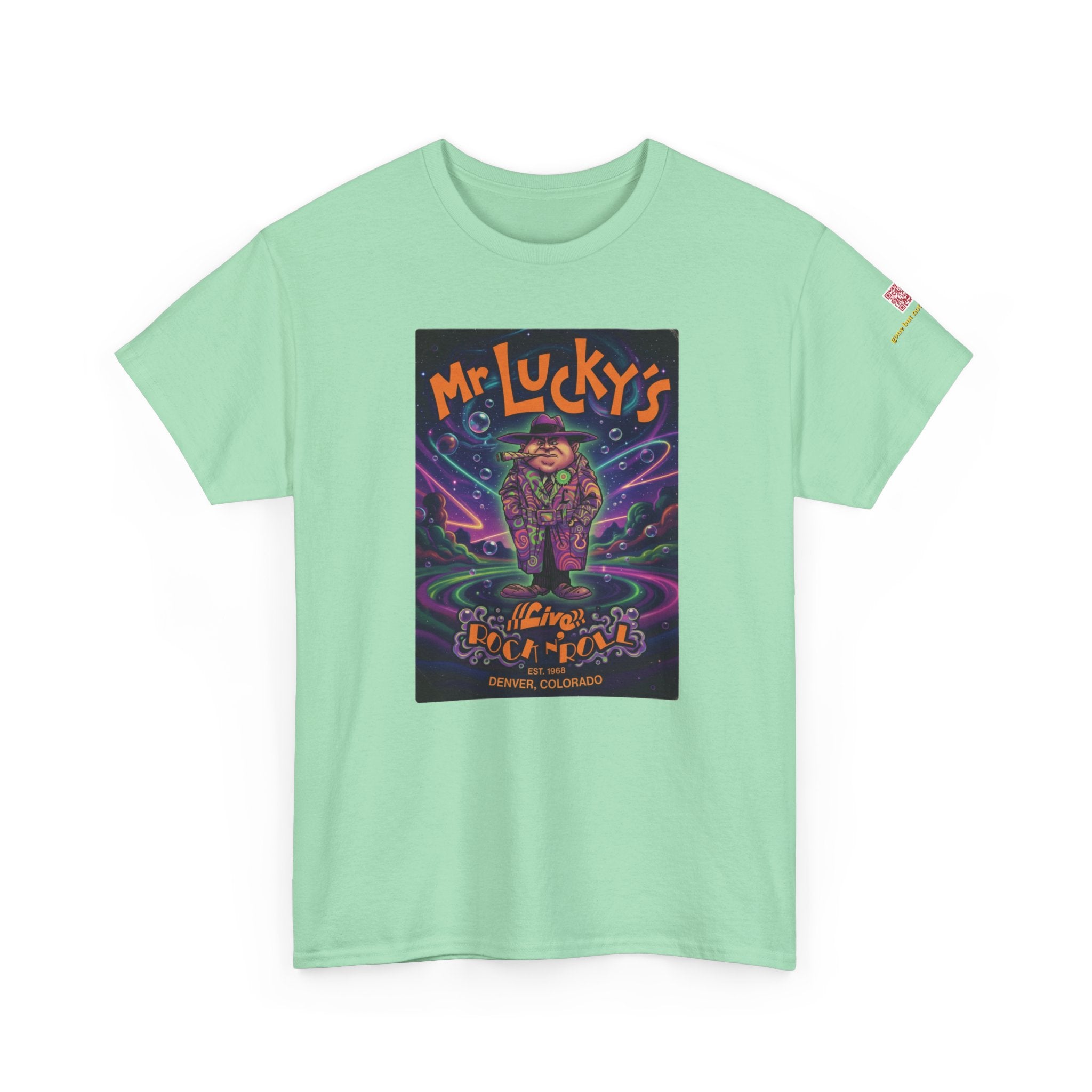 Mr Luckys black light acid trip - vintage Metro Denver gear