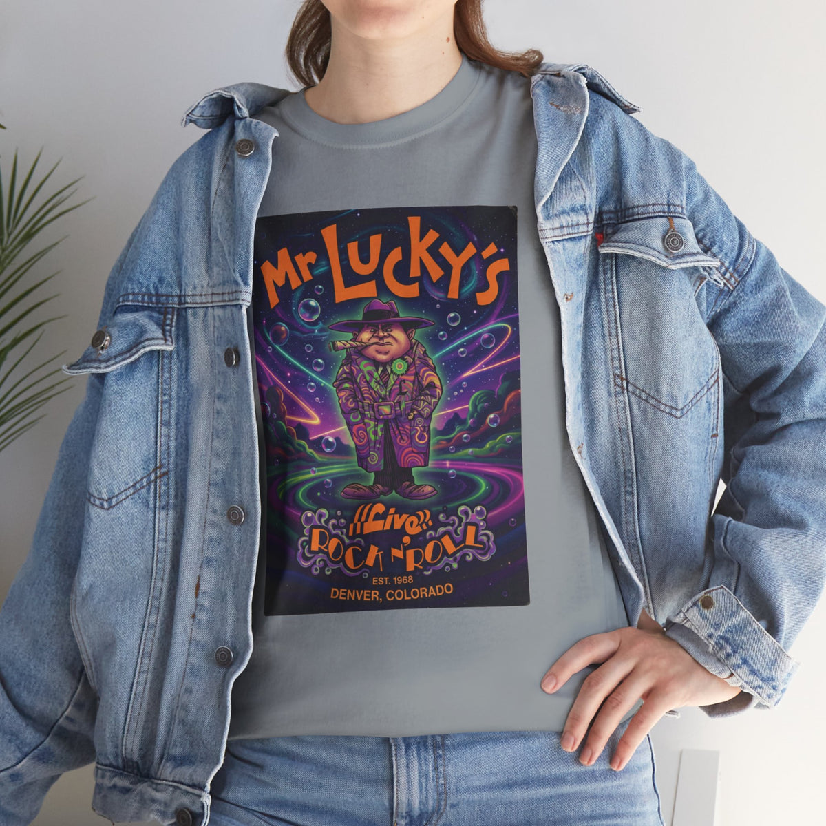 Mr Luckys black light acid trip - vintage Metro Denver gear