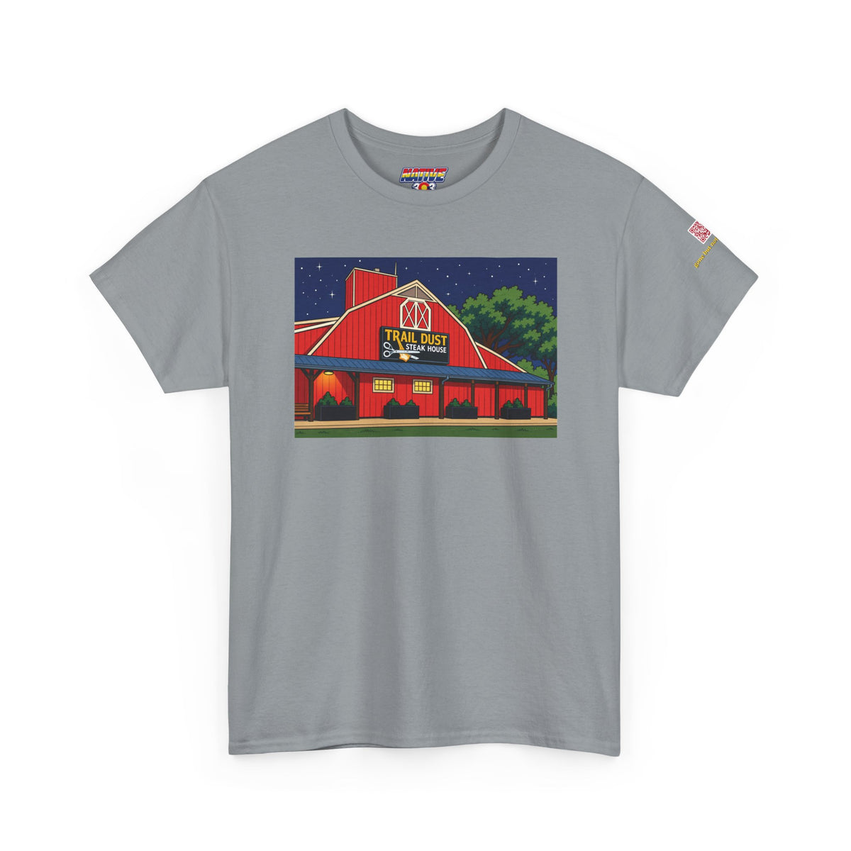 Trail Dust cartoon style - vintage Colorado gear