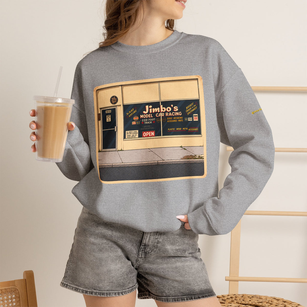 Jimbo’s Slot Car racing | Native303 Sweatshirt